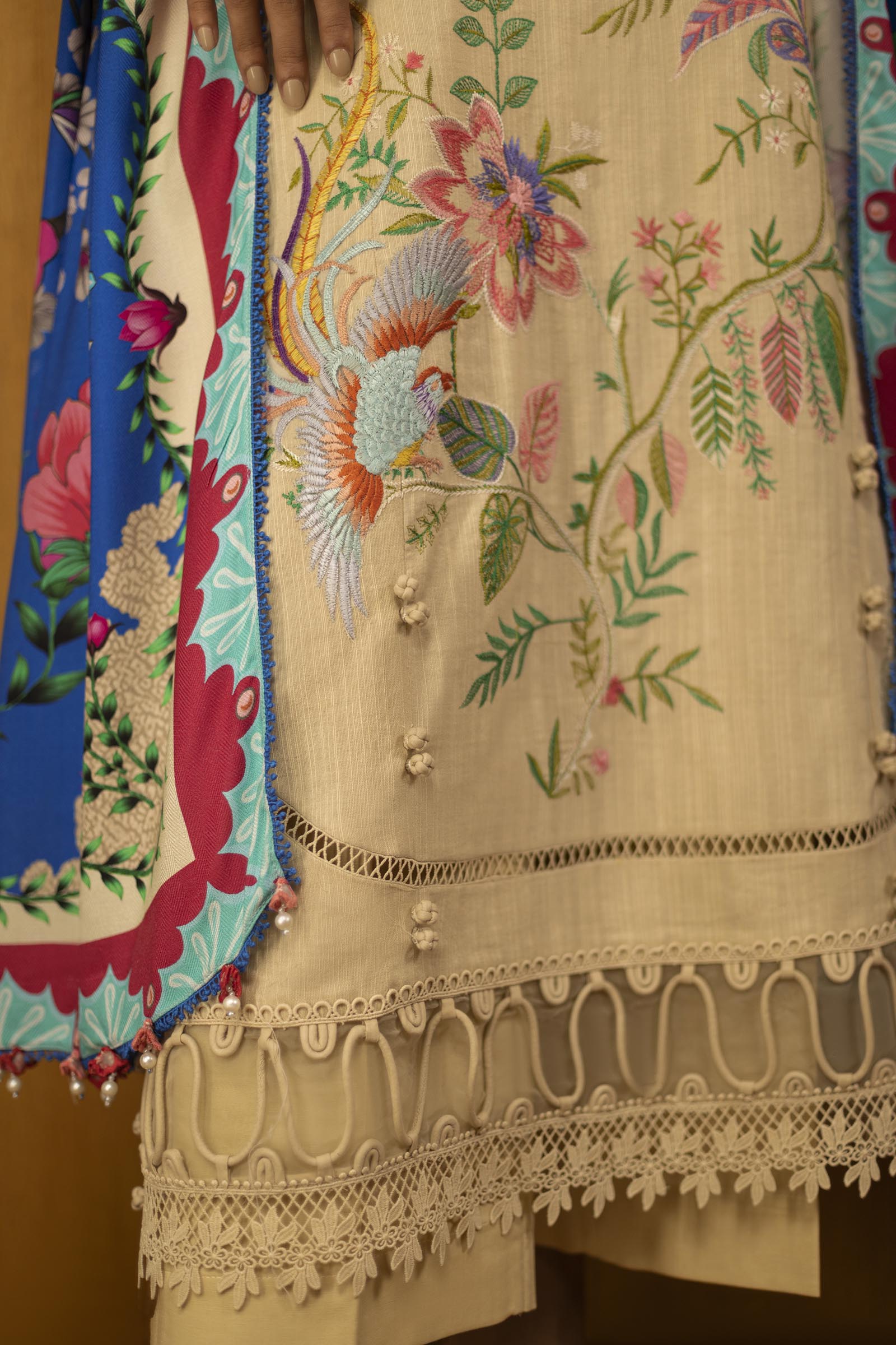 Sana Safinaz | Muzlin Winter 25 | M253-001A - Official Sana Safinaz stockist in UK - Sakeena London