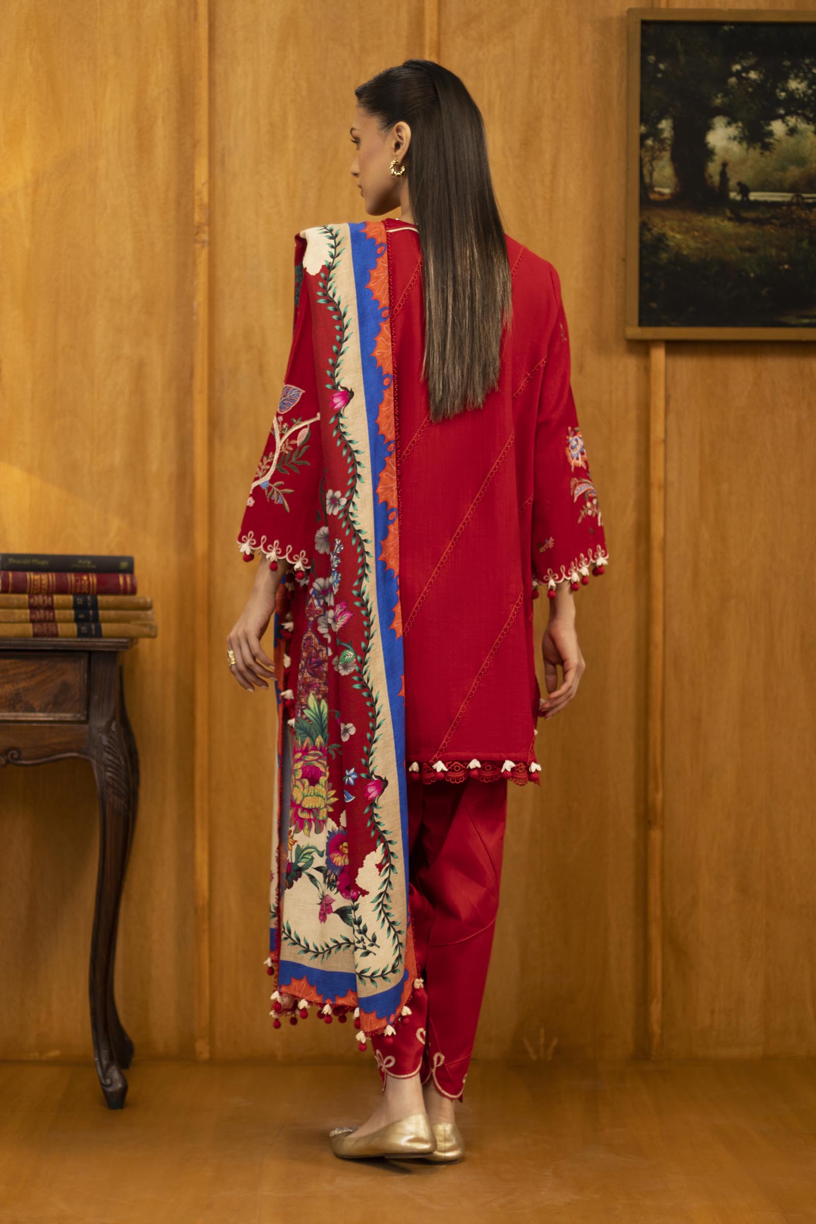 Sana Safinaz | Muzlin Winter 25 | M253-001B - Official Sana Safinaz stockist in UK - Sakeena London
