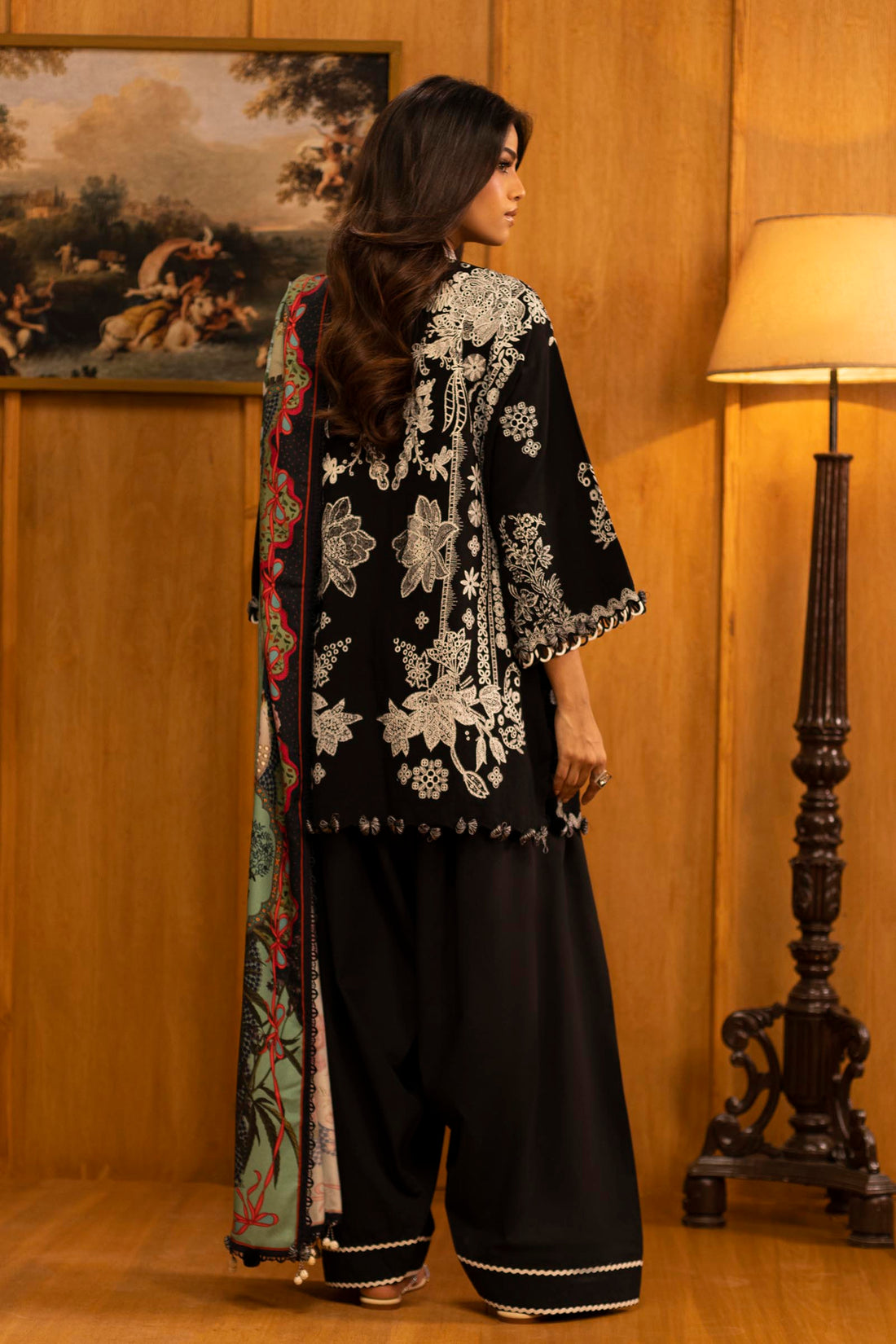 Sana Safinaz | Muzlin Winter 25 | M253-005A - Official Sana Safinaz stockist in UK - Sakeena London