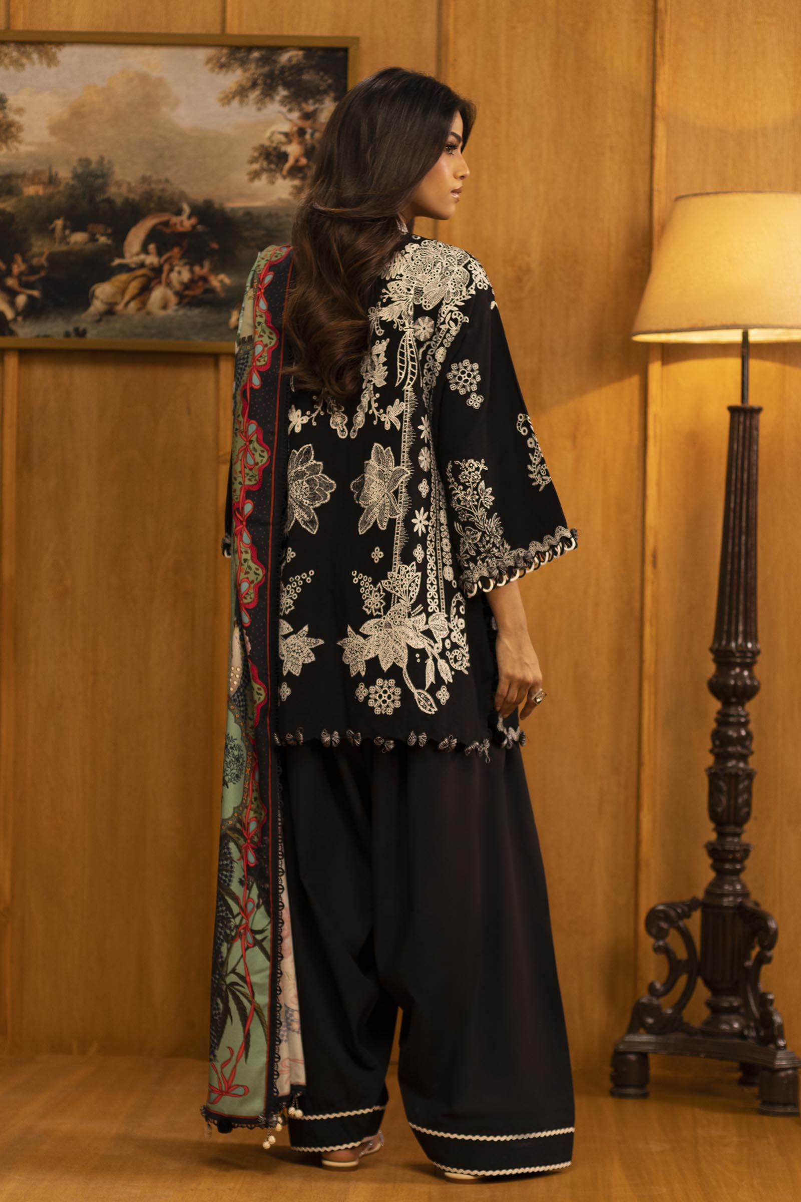 Sana Safinaz | Muzlin Winter 25 | M253-005A - Official Sana Safinaz stockist in UK - Sakeena London