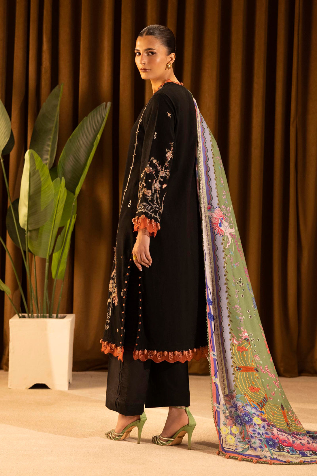 Sana Safinaz | Muzlin Winter 25 | M253-006A - Official Sana Safinaz stockist in UK - Sakeena London