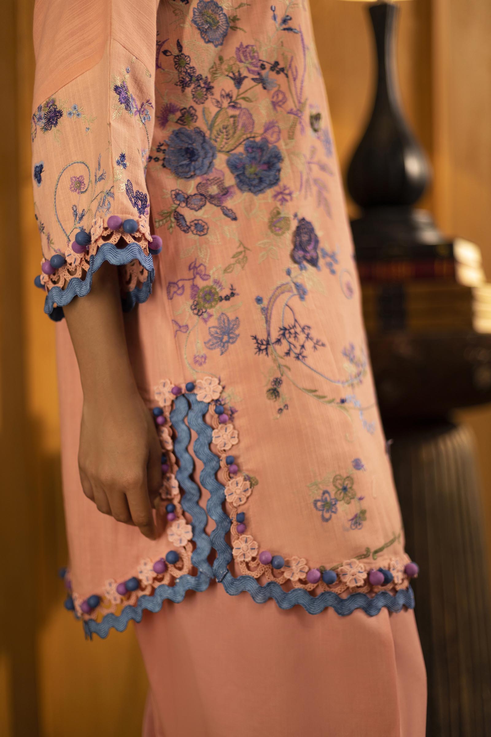 Sana Safinaz | Muzlin Winter 25 | M253-006B - Official Sana Safinaz stockist in UK - Sakeena London