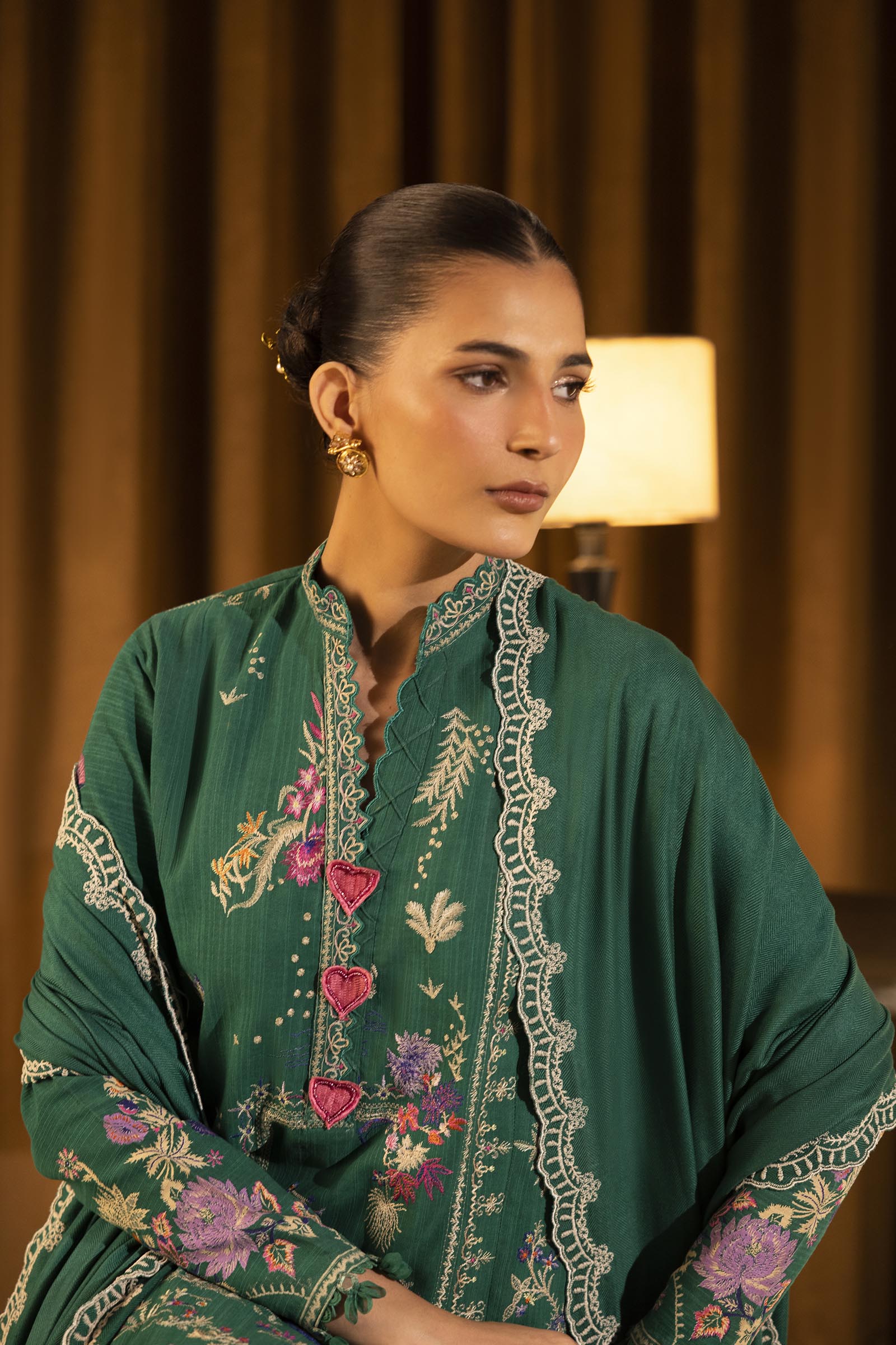 Sana Safinaz | Muzlin Winter 25 | M253-007A - Official Sana Abbas stockist in UK - Sakeena London