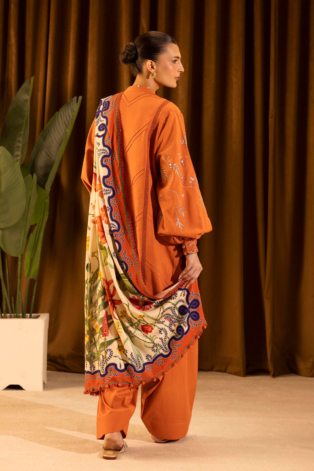 Sana Safinaz | Muzlin Winter 25 | M253-009B - Official Sana Safinaz stockist in UK - Sakeena London