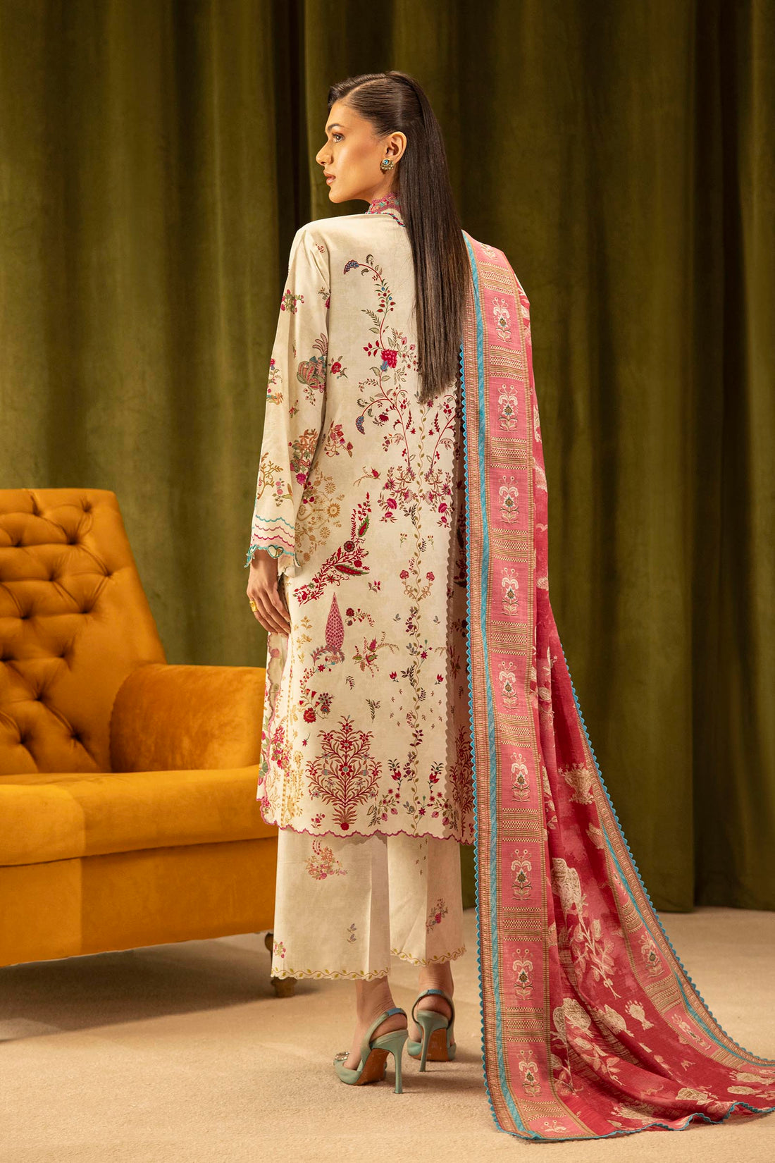 Sana Safinaz | Muzlin Winter 25 | 014A - Official Sana Safinaz stockist in UK - Sakeena London