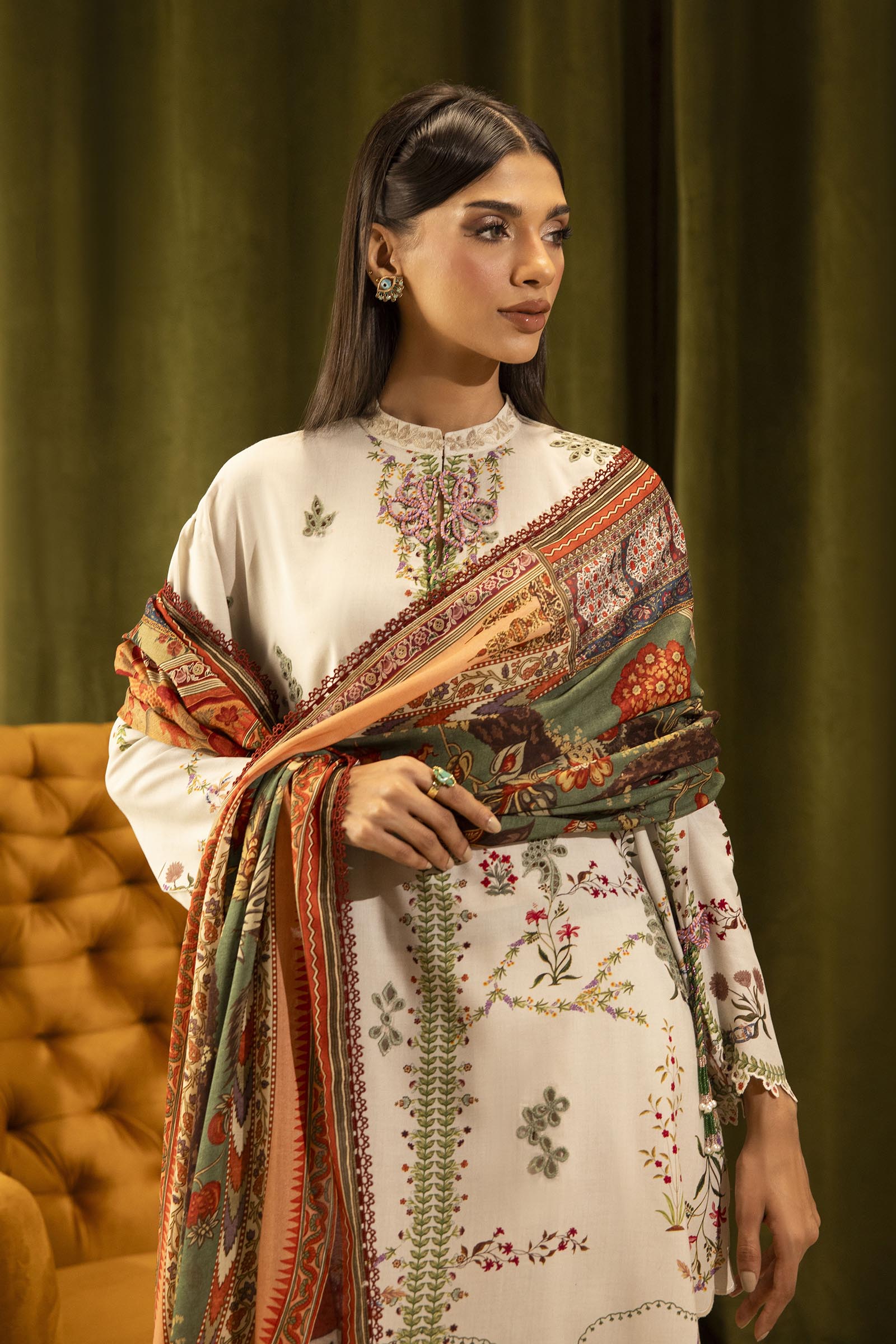 Sana Safinaz | Muzlin Winter 25 | 015A - Official Sana Safinaz stockist in UK - Sakeena London