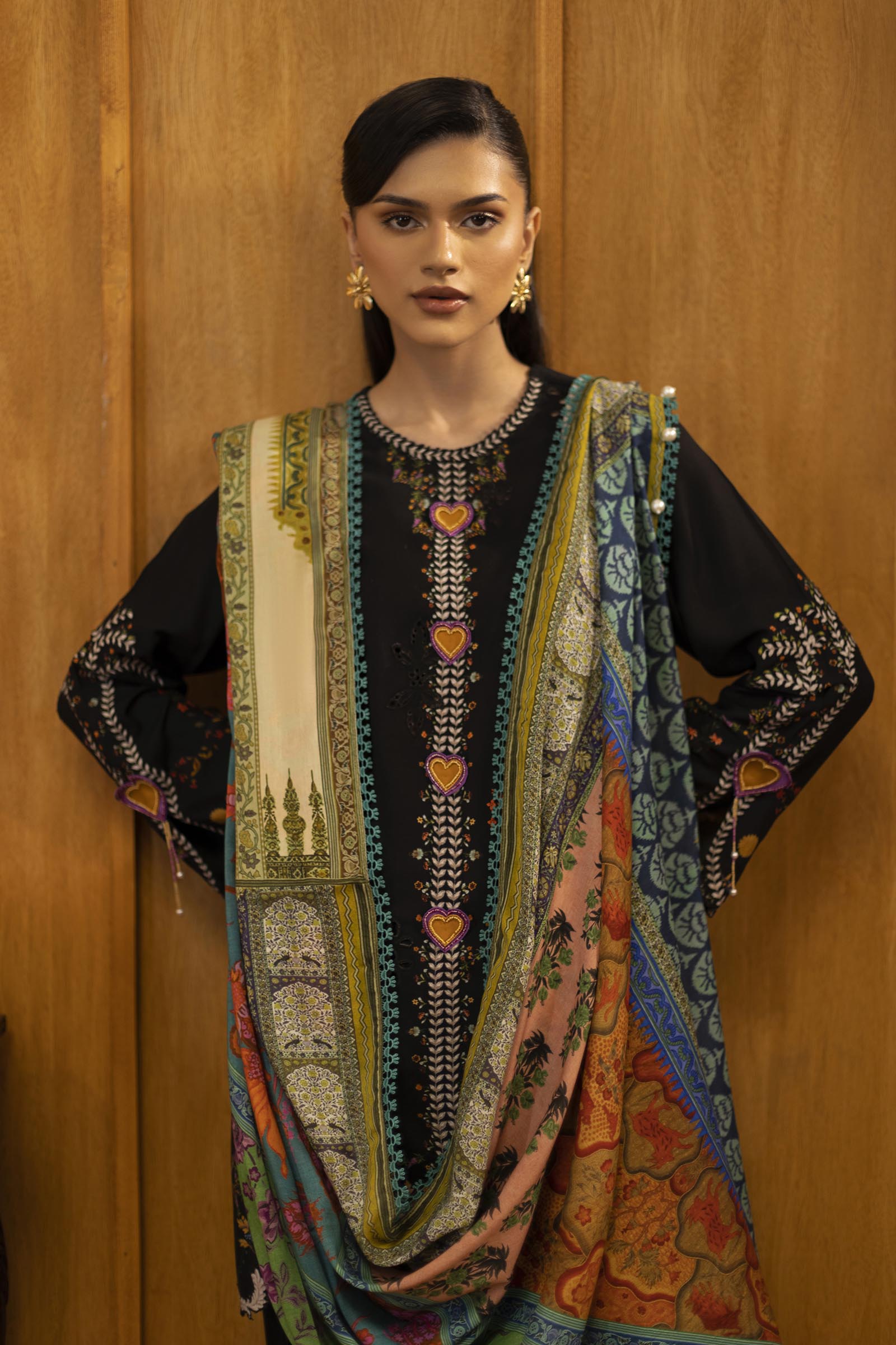 Sana Safinaz | Muzlin Winter 25 | 015B - Official Sana Safinaz stockist in UK - Sakeena London