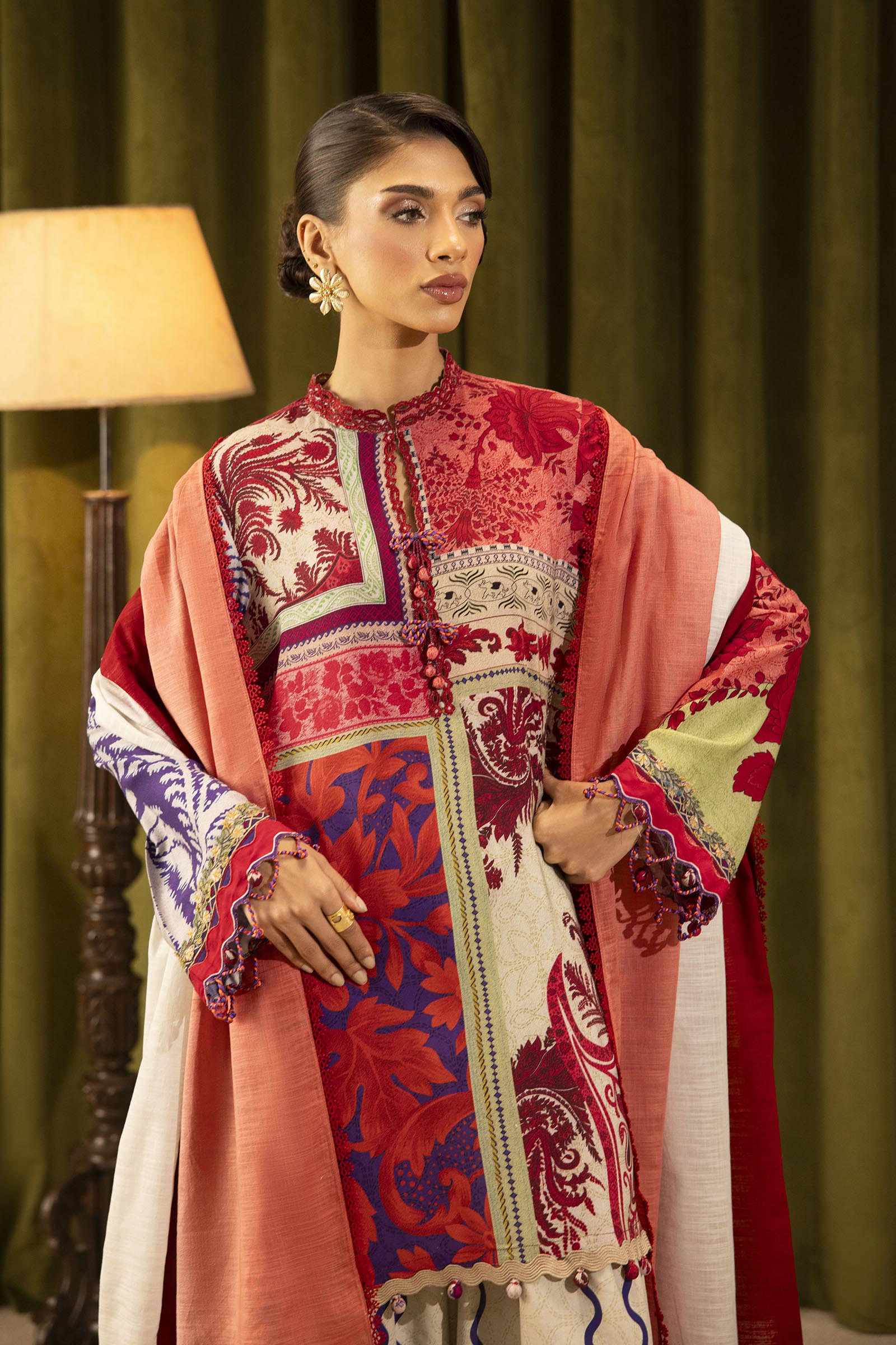 Sana Safinaz | Muzlin Winter 25 | 018A - Official Sana Safinaz stockist in UK - Sakeena London