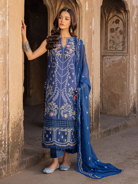 Parishay | Mastani Luxury Lawn 25 | MA - 01 - Official Parishay stockist in UK - Sakeena London