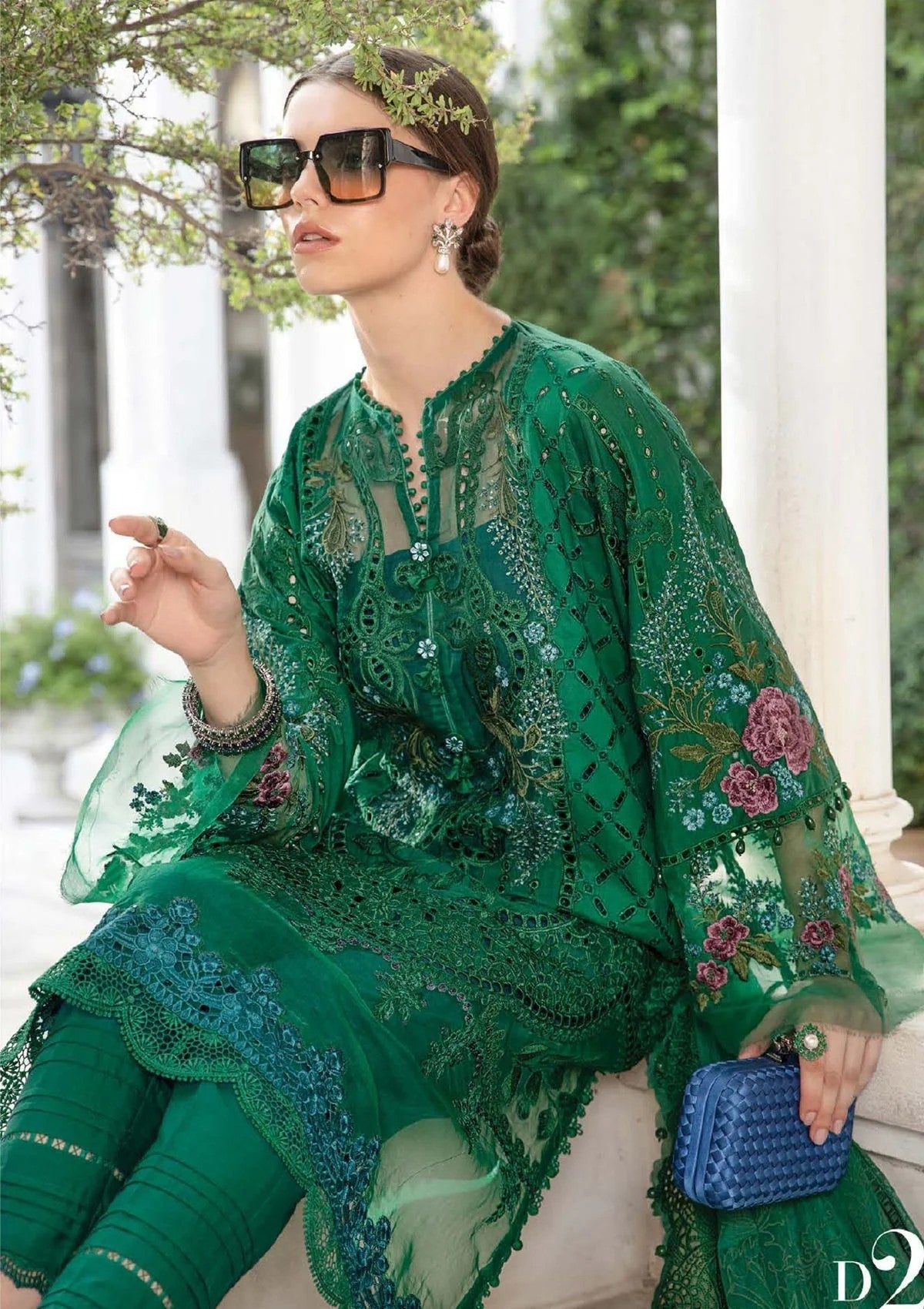 Lawn Collection - Maria B - Eid Collection 24 - MBEC#02