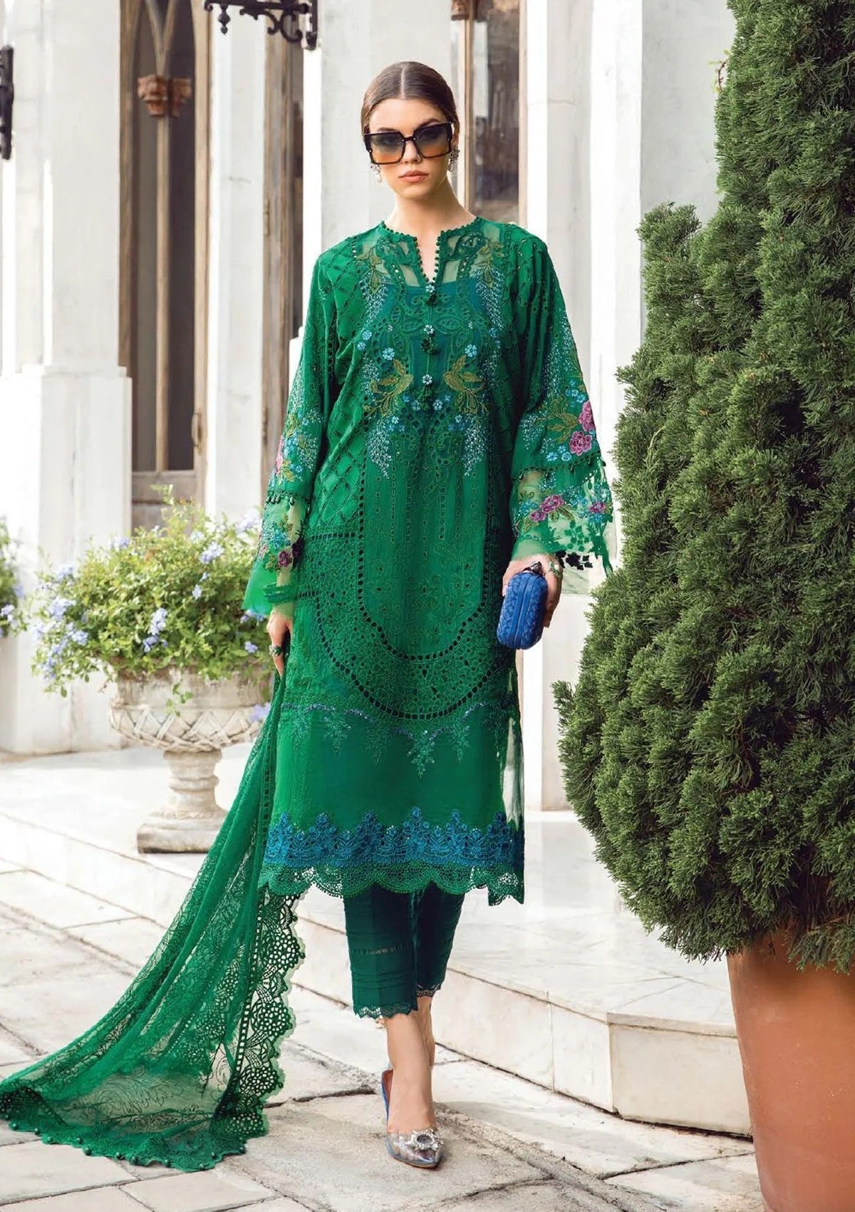 Lawn Collection - Maria B - Eid Collection 24 - MBEC#02
