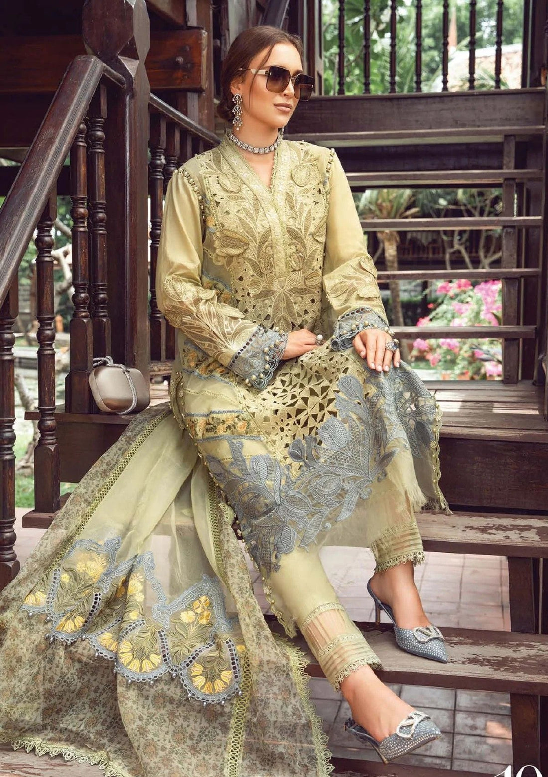 Lawn Collection - Maria B - Eid Collection 24 - MBEC#10