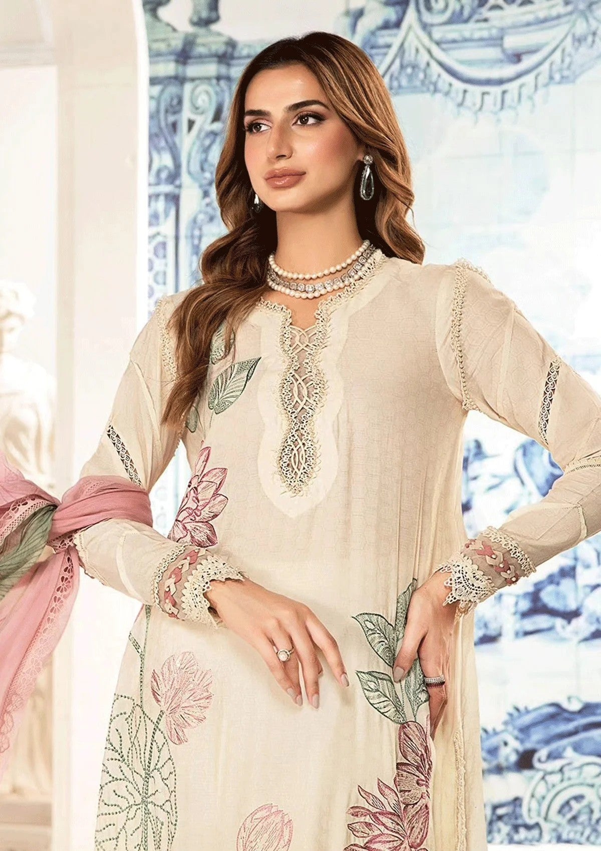 Lawn Collection - Maria B - M Prints - Eid 2 Edit - MP24#1A