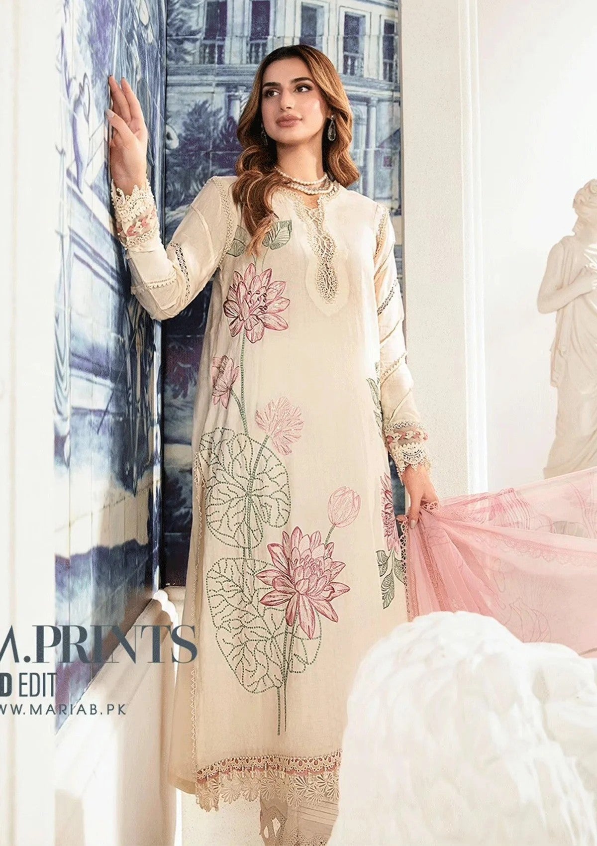 Lawn Collection - Maria B - M Prints - Eid 2 Edit - MP24#1A