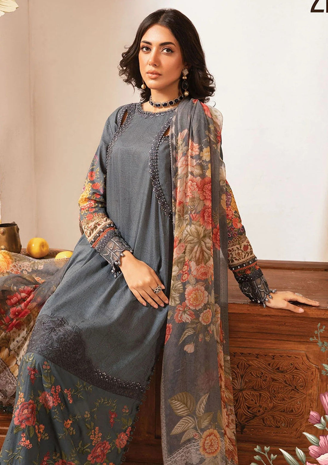 Lawn Collection - Maria B - M Prints - Eid 2 Edit - MP24#2B