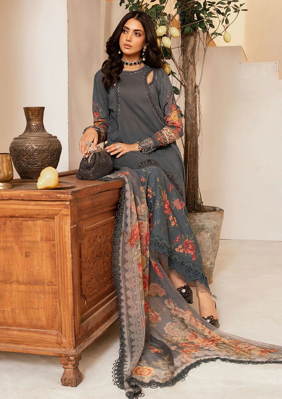 Lawn Collection - Maria B - M Prints - Eid 2 Edit - MP24#2B