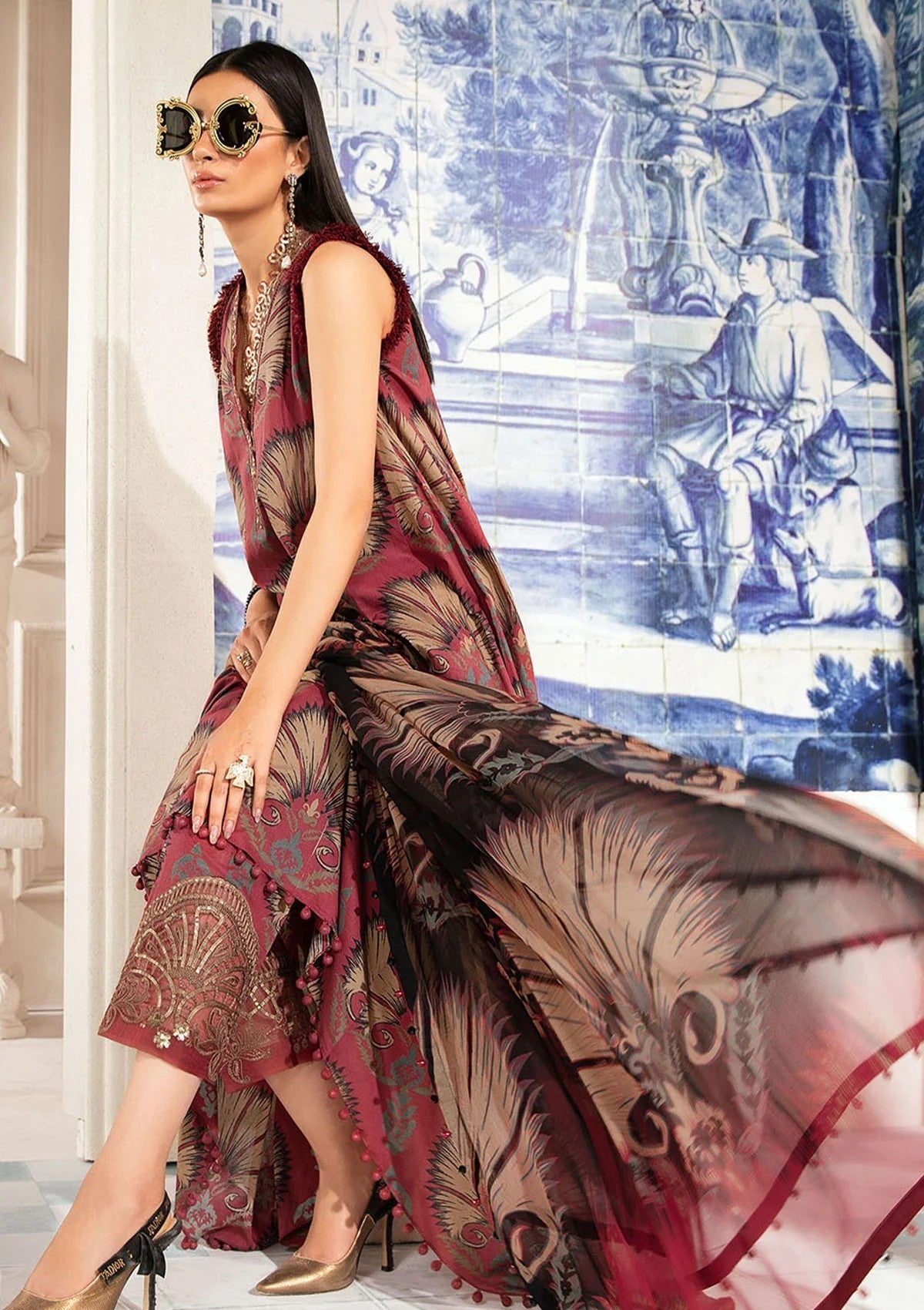Lawn Collection - Maria B - M Prints - Eid 2 Edit - MP24#9B