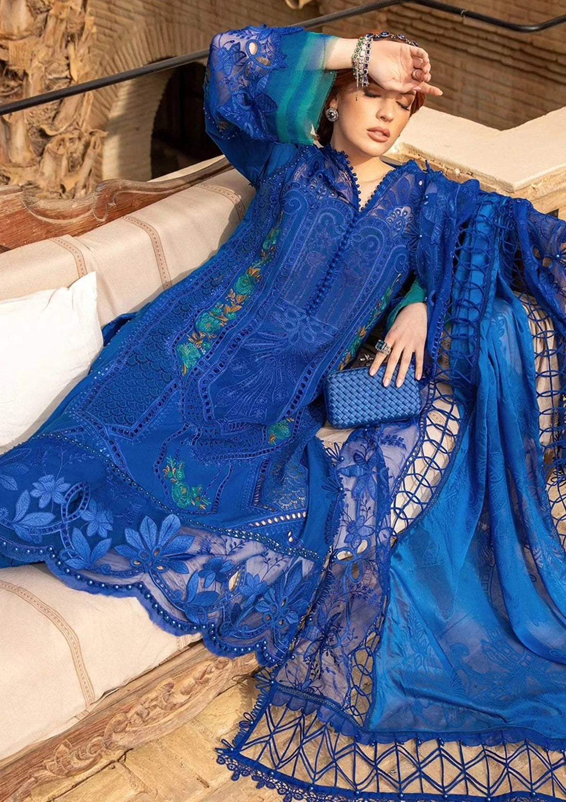 Lawn Collection - Maria B - Voyage a'Luxe - Luxury - MB24#04B