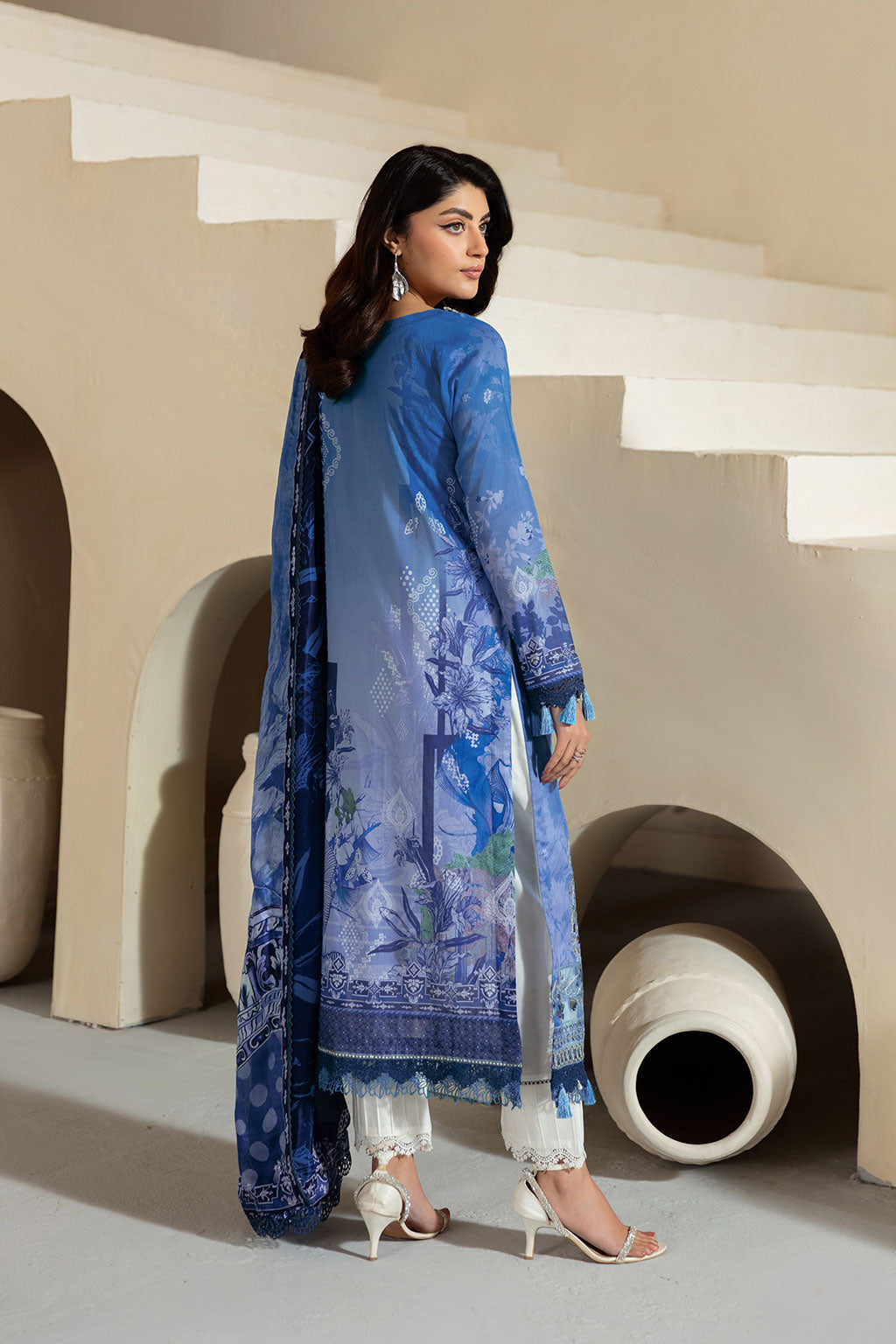 Ramsha | Mashaal Luxury Lawn | L-1302 - Official Ramsha stockist in UK - Sakeena London