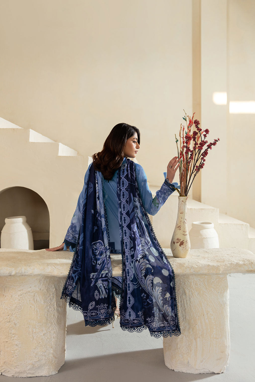 Ramsha | Mashaal Luxury Lawn | L-1302 - Official Ramsha stockist in UK - Sakeena London