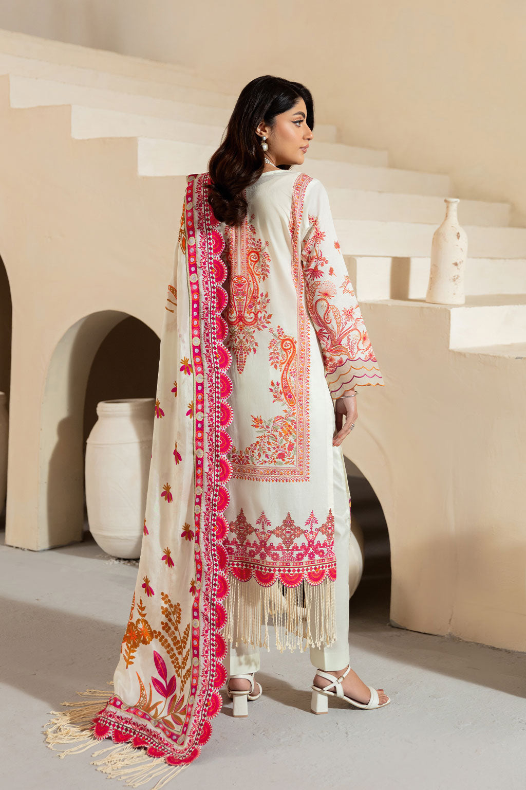 Ramsha | Mashaal Luxury Lawn | L-1308 - Official Ramsha stockist in UK - Sakeena London