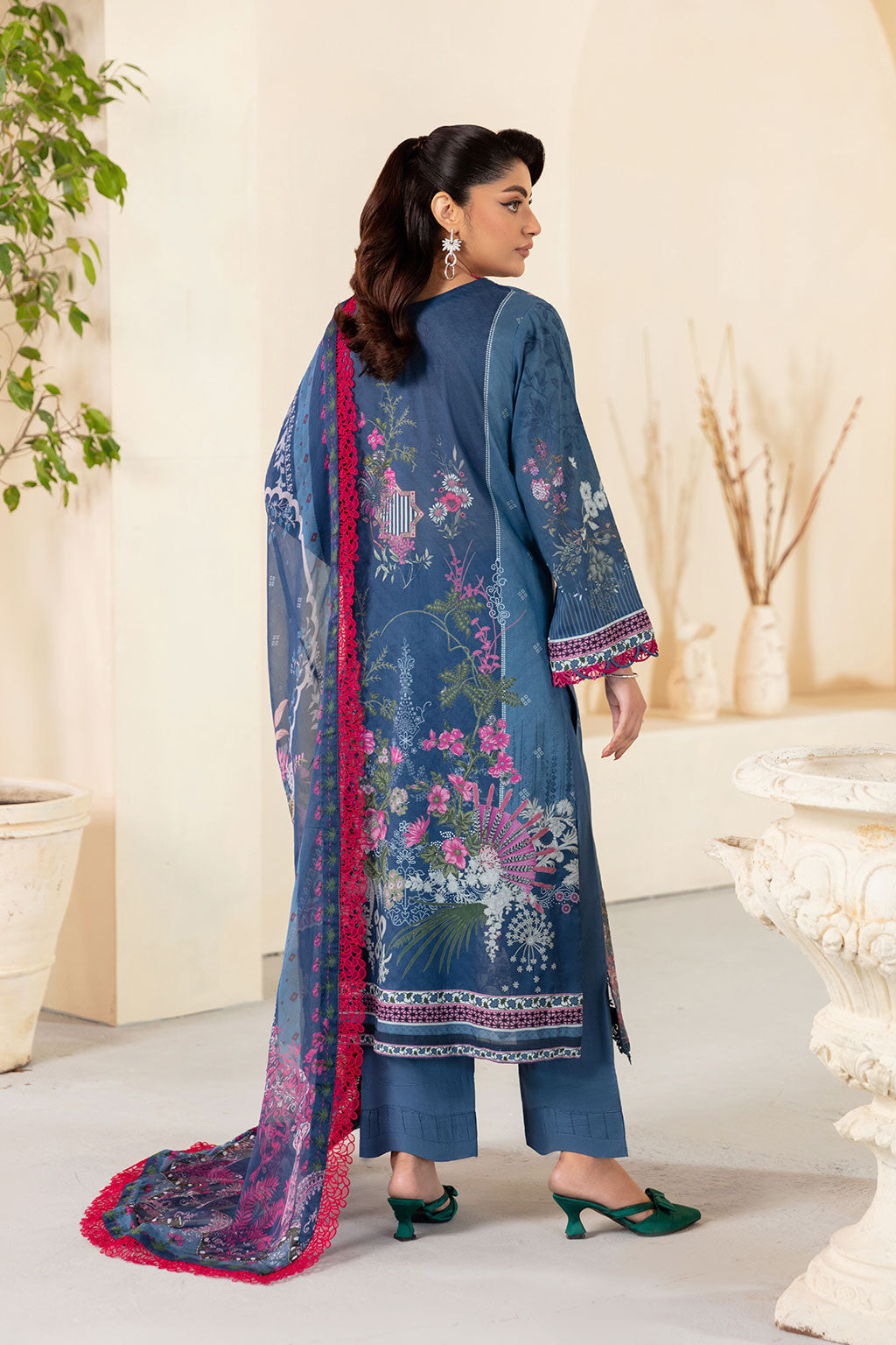 Ramsha | Mashaal Luxury Lawn | L-1305 - Official Ramsha stockist in UK - Sakeena London
