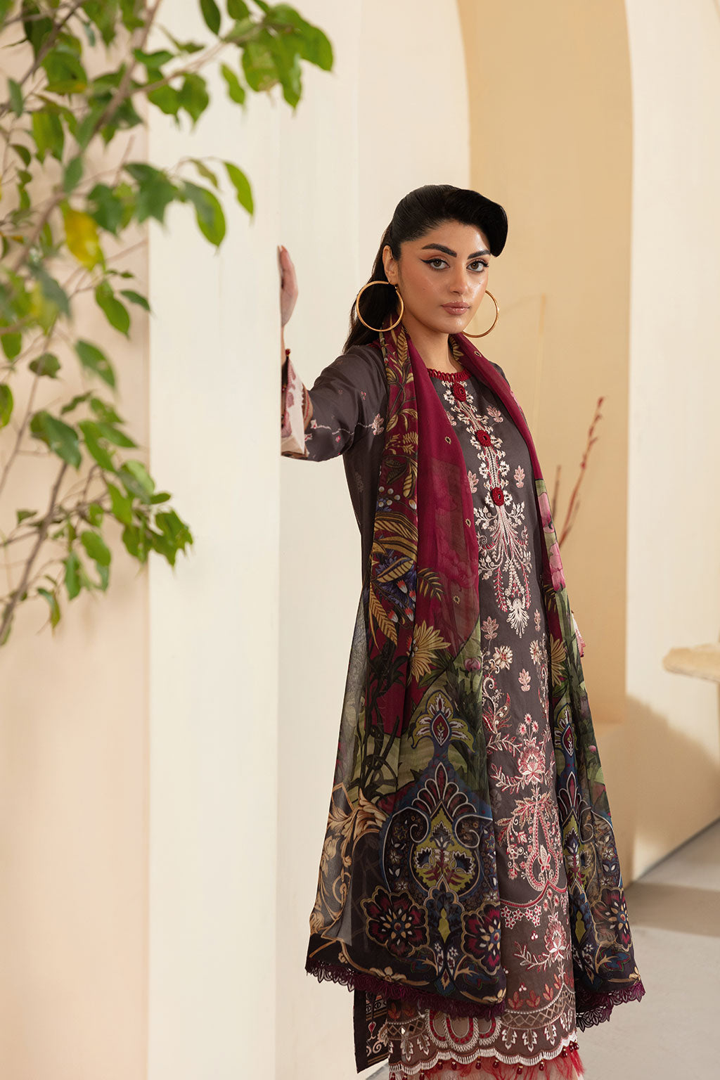 Ramsha | Mashaal Luxury Lawn | L-1309 - Official Ramsha stockist in UK - Sakeena London