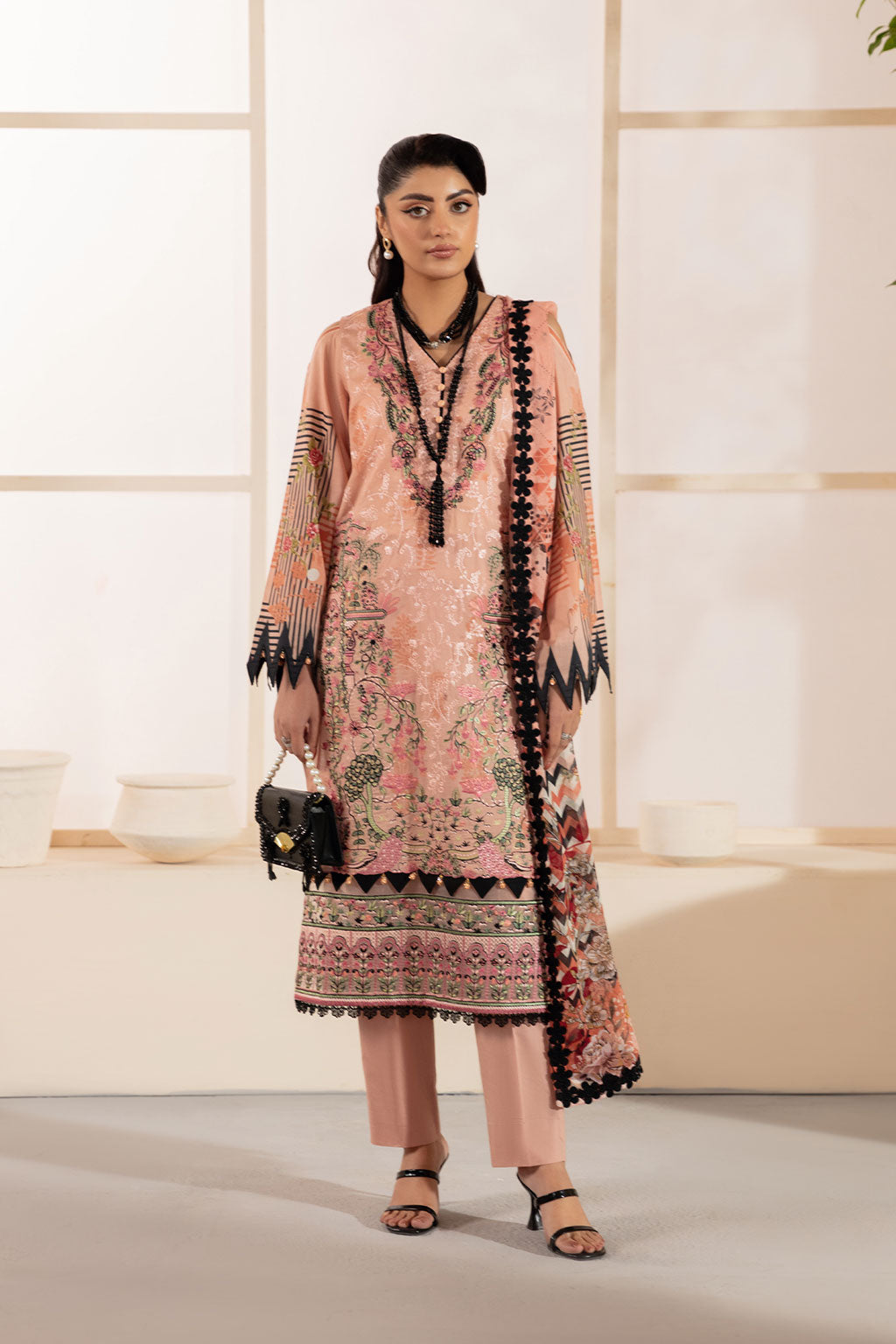 Ramsha | Mashaal Luxury Lawn | L-1311 - Official Ramsha stockist in UK - Sakeena London