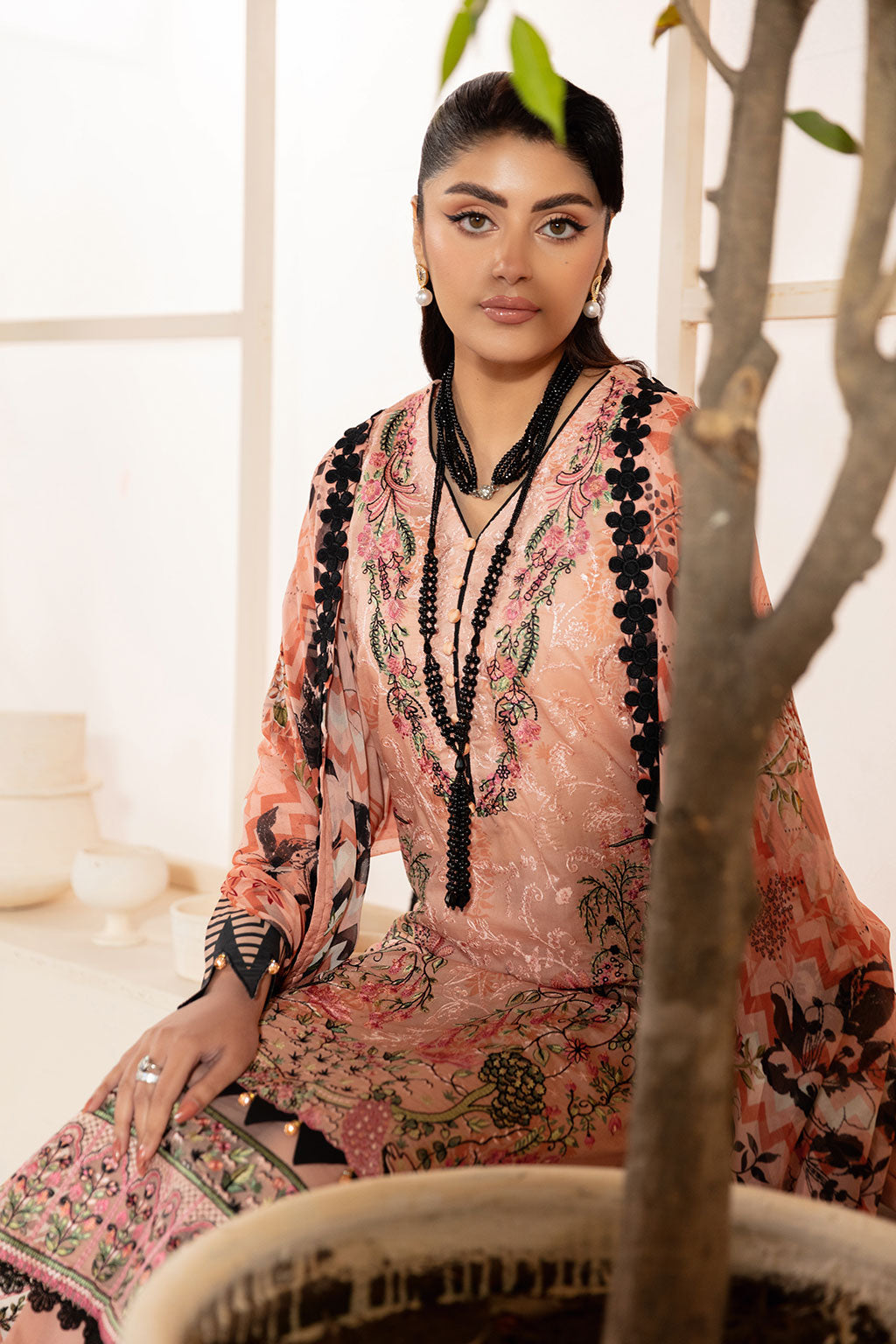 Ramsha | Mashaal Luxury Lawn | L-1311 - Official Ramsha stockist in UK - Sakeena London