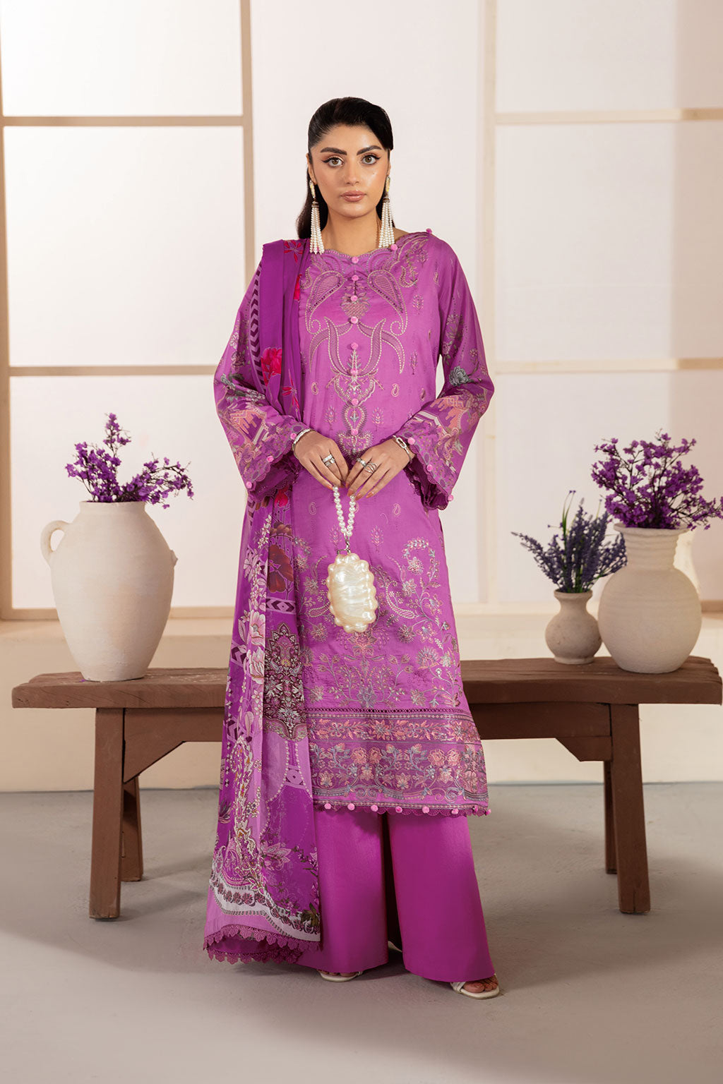 Ramsha | Mashaal Luxury Lawn | L-1312 - Official Ramsha stockist in UK - Sakeena London
