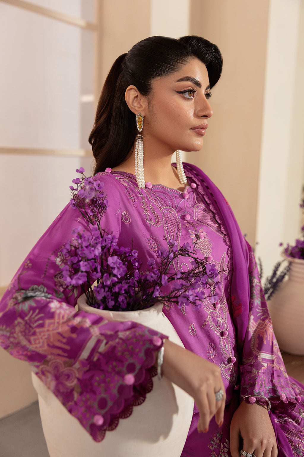 Ramsha | Mashaal Luxury Lawn | L-1312 - Official Ramsha stockist in UK - Sakeena London