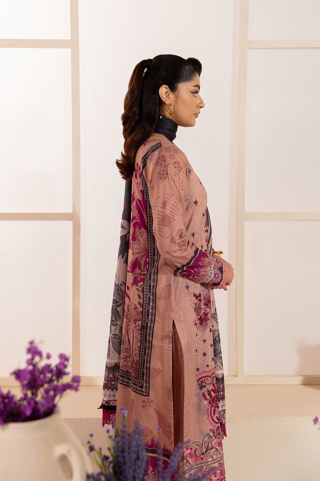 Ramsha | Mashaal Luxury Lawn | L-1306 - Official Ramsha stockist in UK - Sakeena London