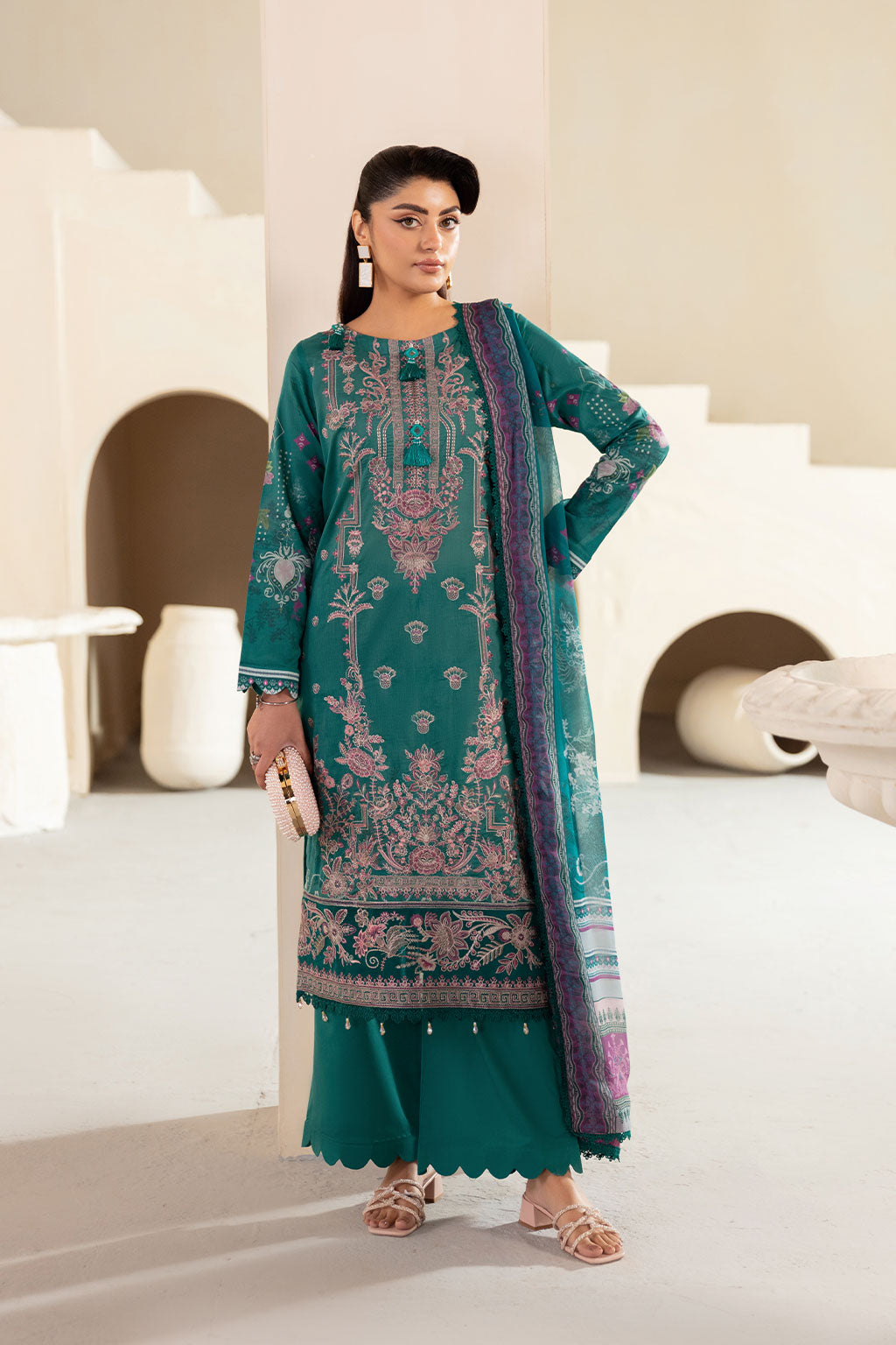 Ramsha | Mashaal Luxury Lawn | L-1310 - Official Ramsha stockist in UK - Sakeena London