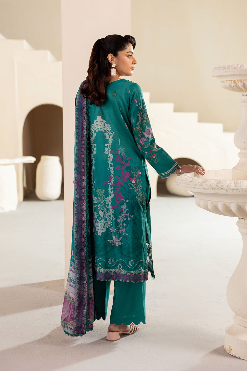 Ramsha | Mashaal Luxury Lawn | L-1310 - Official Ramsha stockist in UK - Sakeena London