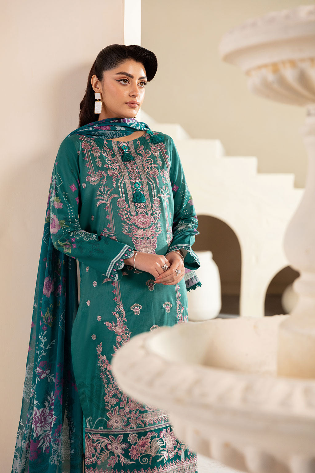Ramsha | Mashaal Luxury Lawn | L-1310 - Official Ramsha stockist in UK - Sakeena London
