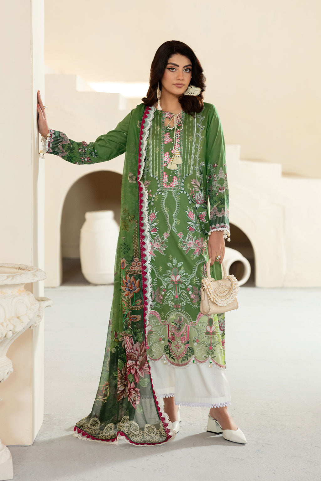Ramsha | Mashaal Luxury Lawn | L-1307 - Official Ramsha stockist in UK - Sakeena London
