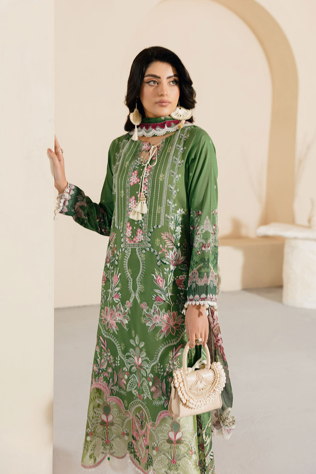 Ramsha | Mashaal Luxury Lawn | L-1307 - Official Ramsha stockist in UK - Sakeena London