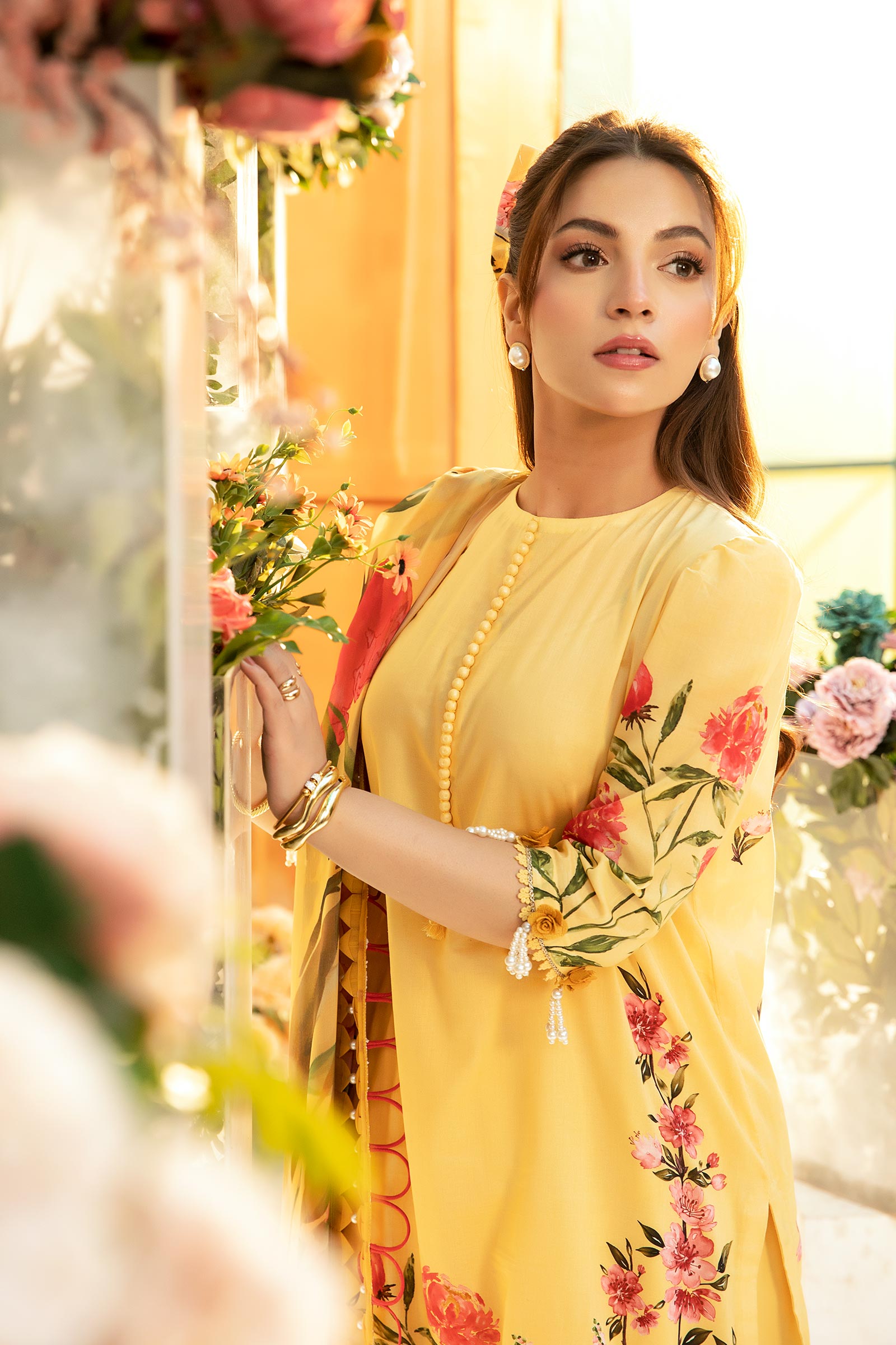 Maria B | M Basic Summer Lawn 25 | MB-CUS25-701A - Official Maria B stockist in UK - Sakeena London
