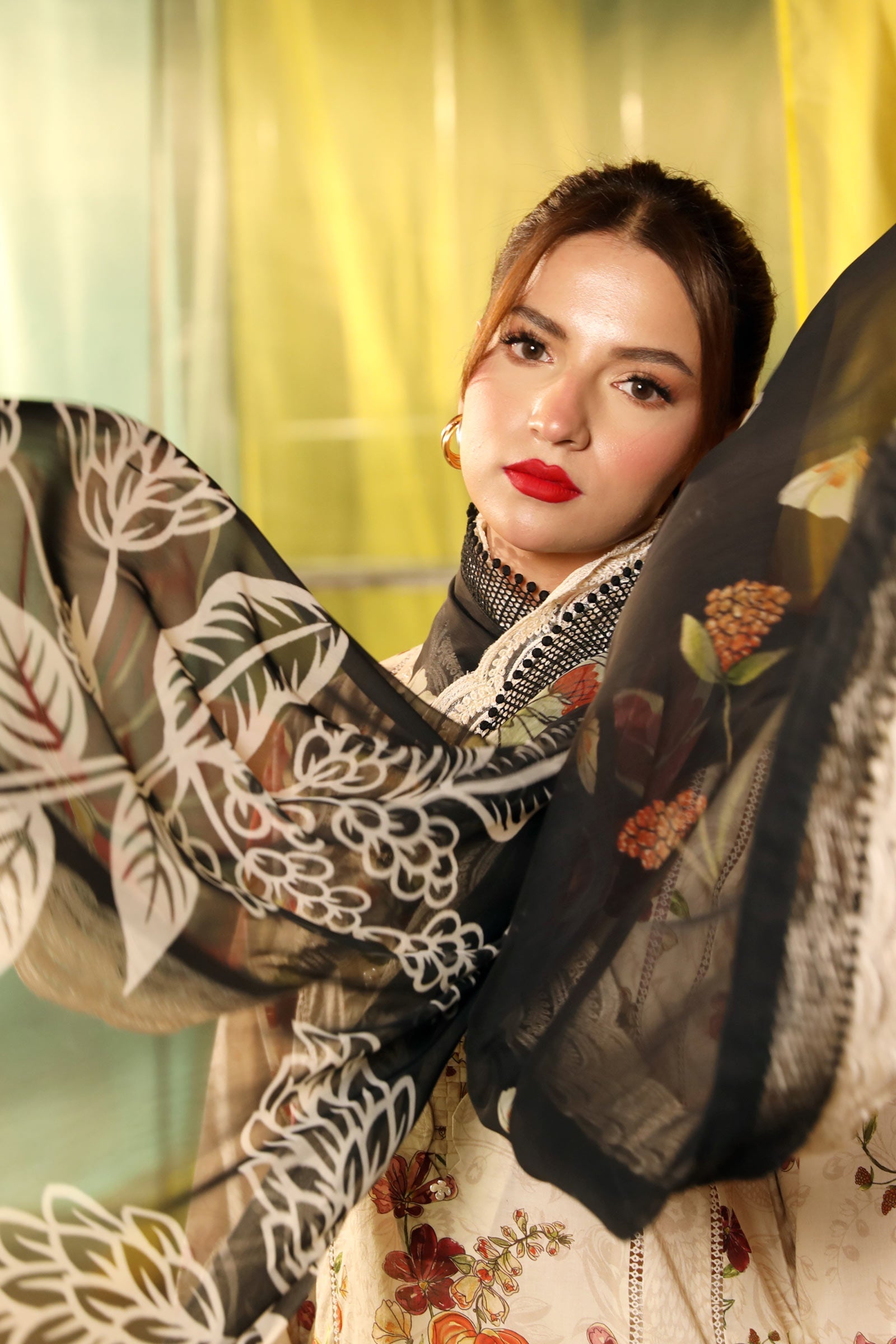Maria B | M Basic Summer Lawn 25 | MB-CUS25-702B - Official Maria B stockist in UK - Sakeena London