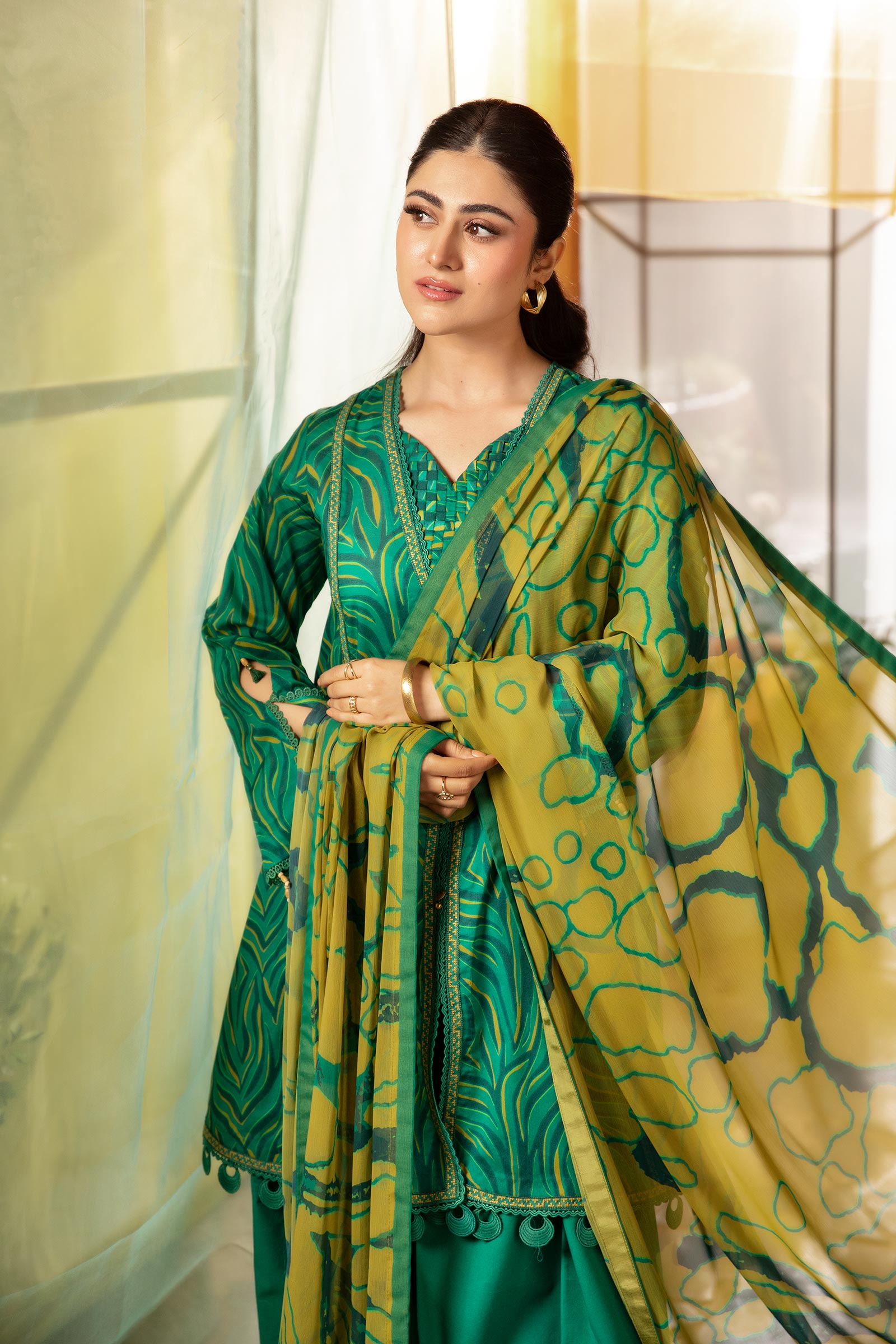 Maria B | M Basic Summer Lawn 25 | MB-CUS25-704A - Official Maria B stockist in UK - Sakeena London