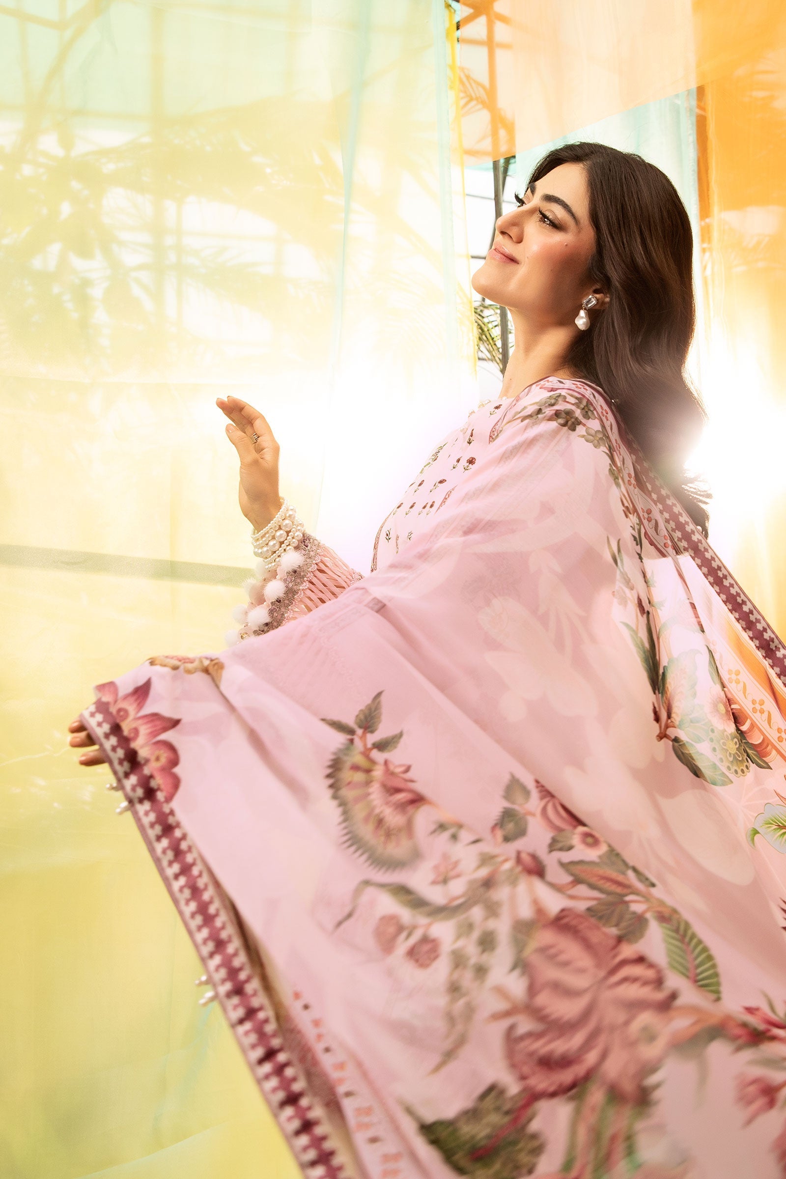 Maria B | M Basic Summer Lawn 25 | MB-CUS25-705B - Official Maria B stockist in UK - Sakeena London