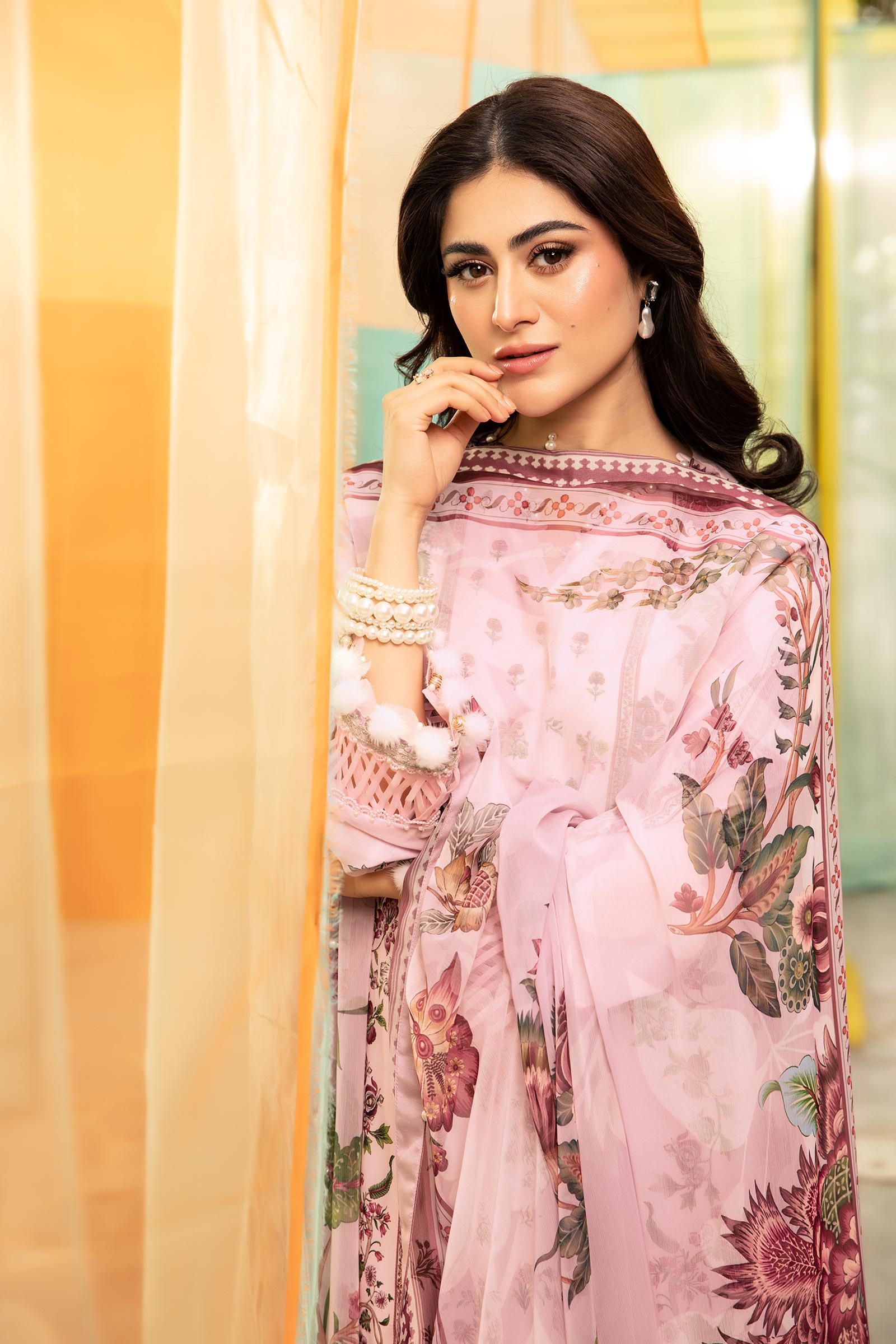 Maria B | M Basic Summer Lawn 25 | MB-CUS25-705B - Official Maria B stockist in UK - Sakeena London