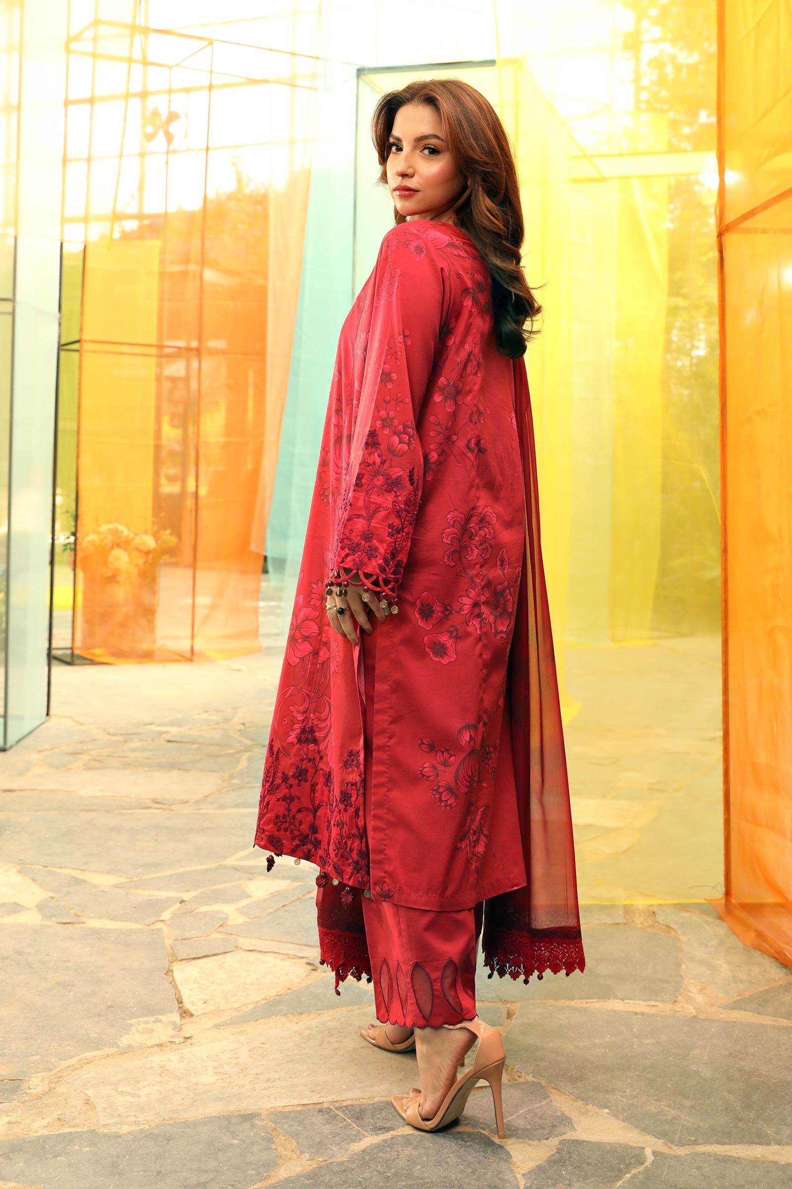 Maria B | M Basic Summer Lawn 25 | MB-CUS25-706A - Official Maria B stockist in UK - Sakeena London