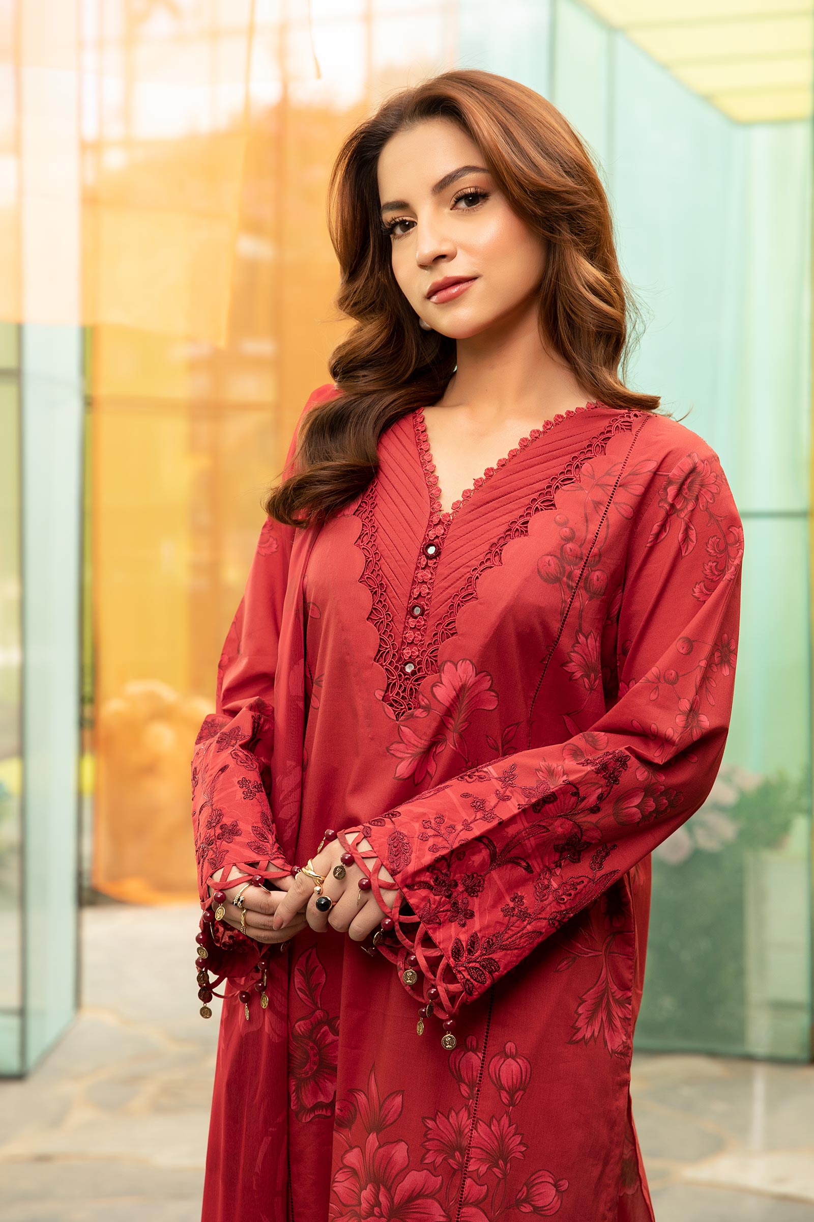 Maria B | M Basic Summer Lawn 25 | MB-CUS25-706A - Official Maria B stockist in UK - Sakeena London