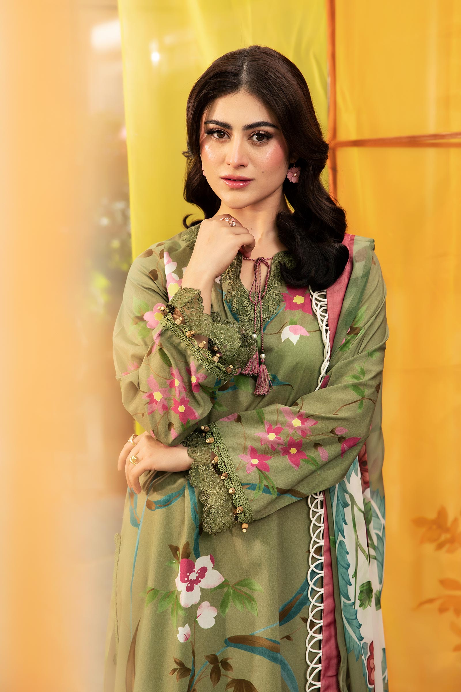 Maria B | M Basic Summer Lawn 25 | MB-CUS25-707A - Official Maria B stockist in UK - Sakeena London