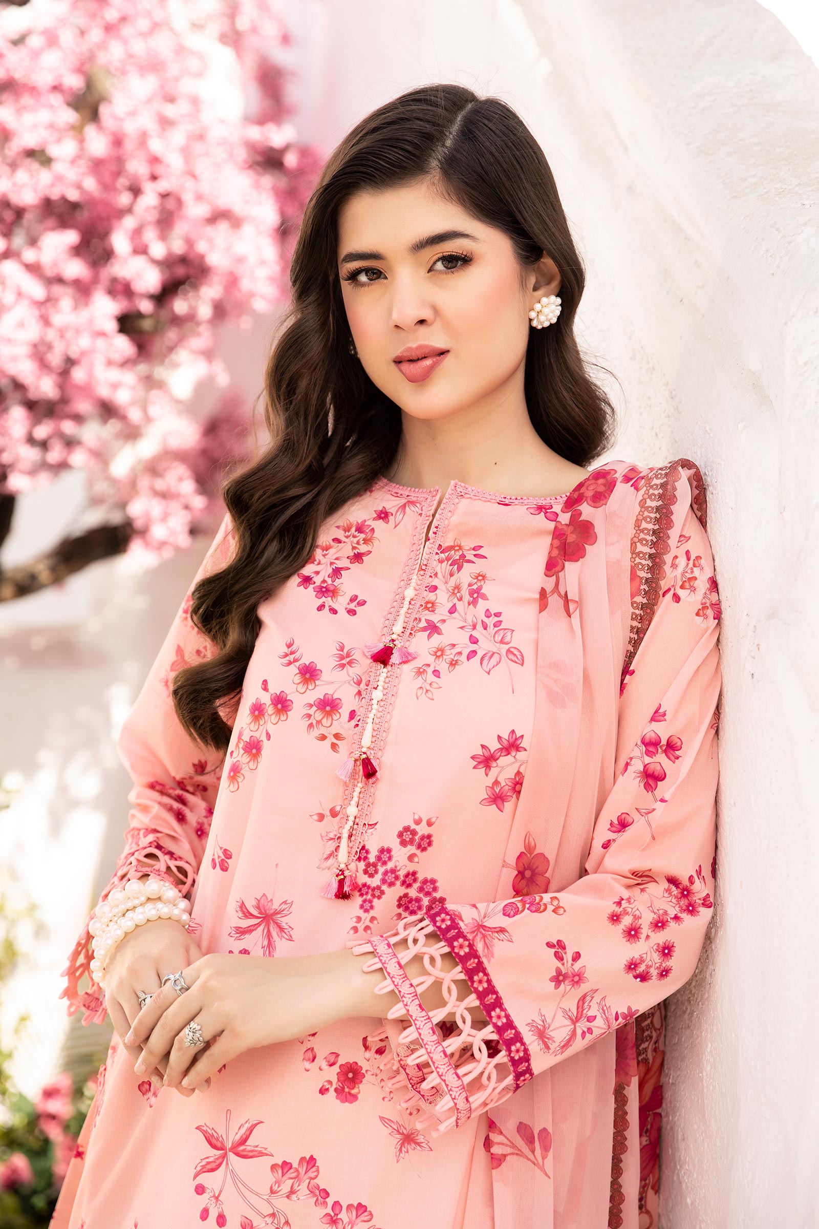 Maria B | M Basic Summer Lawn 25 | MB-CUS25-709A - Official Maria B stockist in UK - Sakeena London