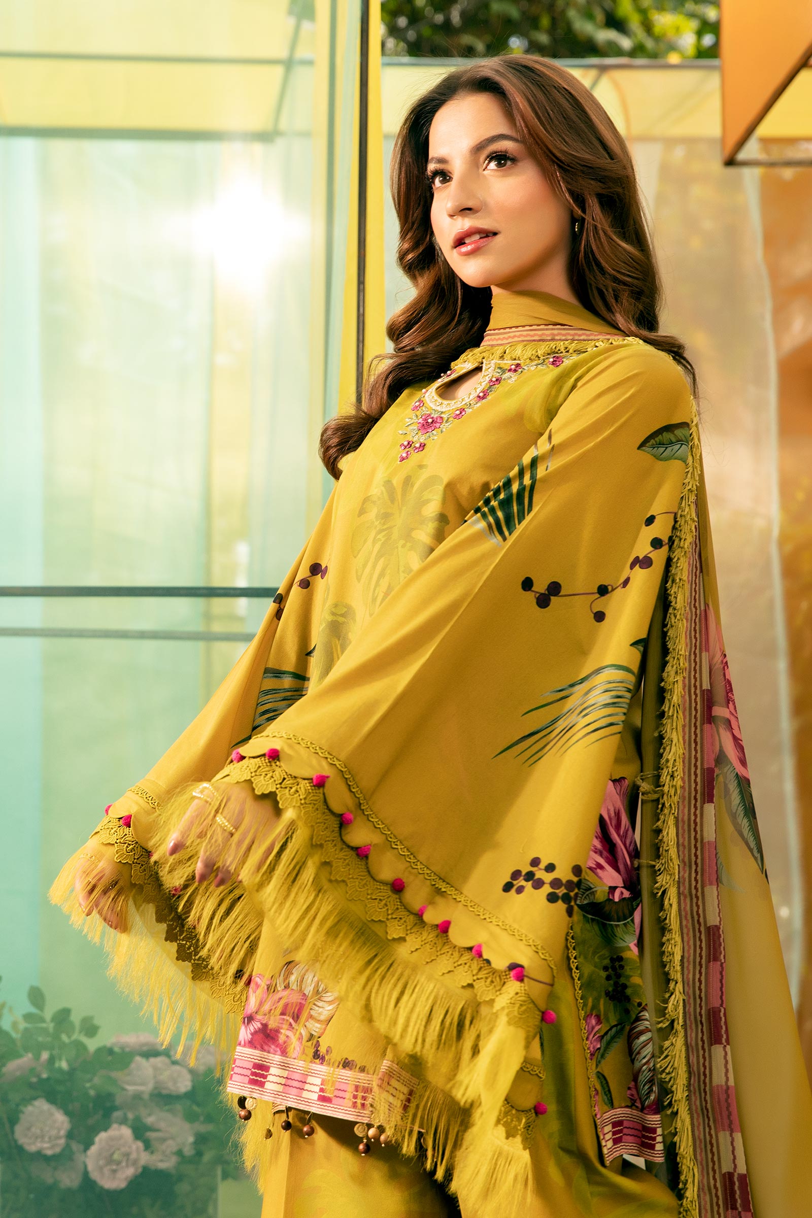 Maria B | M Basic Summer Lawn 25 | MB-CUS25-710A - Official Maria B stockist in UK - Sakeena London