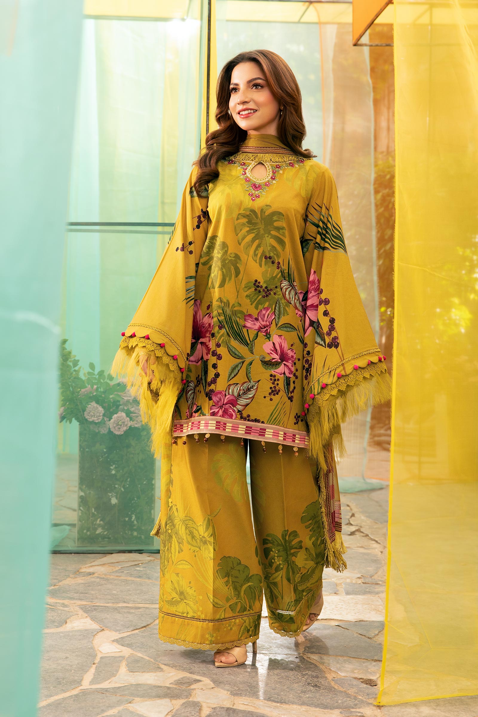 Maria B | M Basic Summer Lawn 25 | MB-CUS25-710A - Official Maria B stockist in UK - Sakeena London