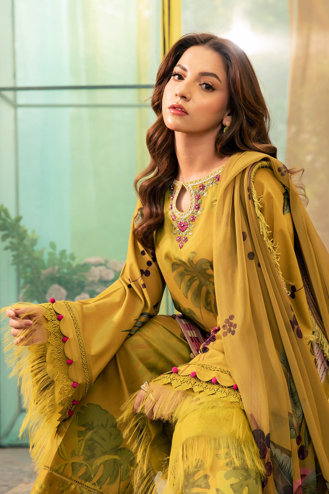 Maria B | M Basic Summer Lawn 25 | MB-CUS25-710A - Official Maria B stockist in UK - Sakeena London