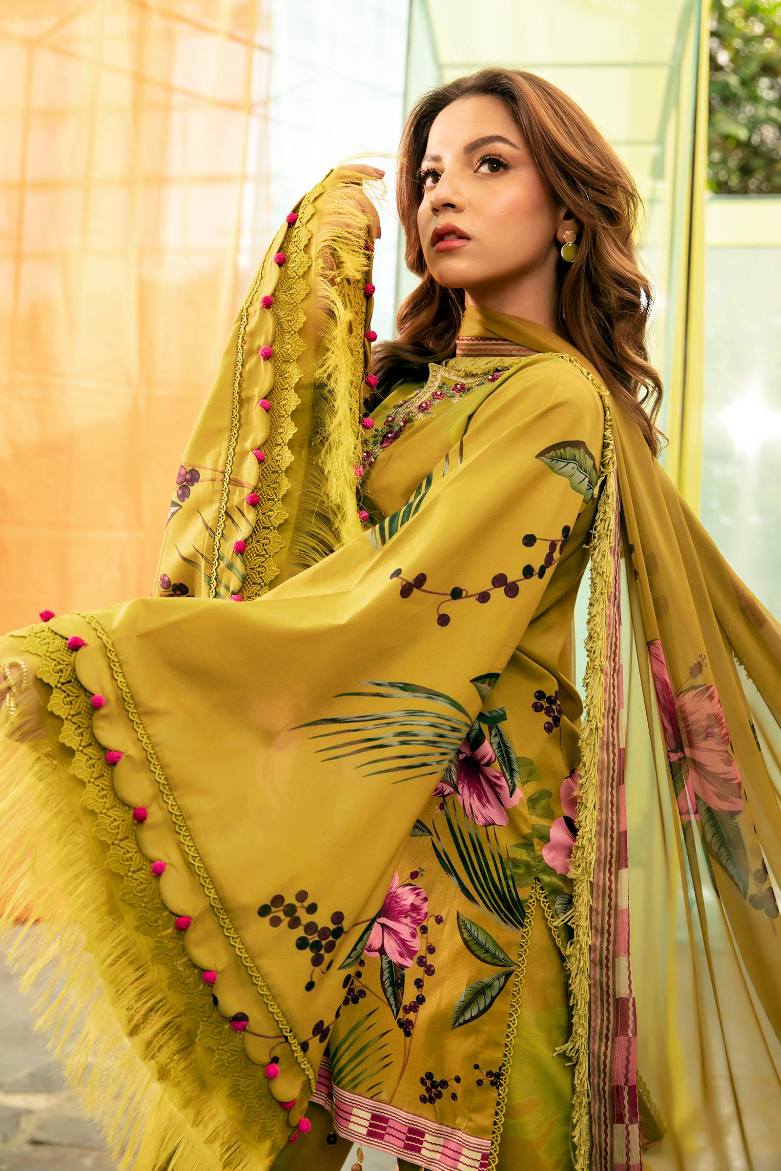 Maria B | M Basic Summer Lawn 25 | MB-CUS25-710A - Official Maria B stockist in UK - Sakeena London